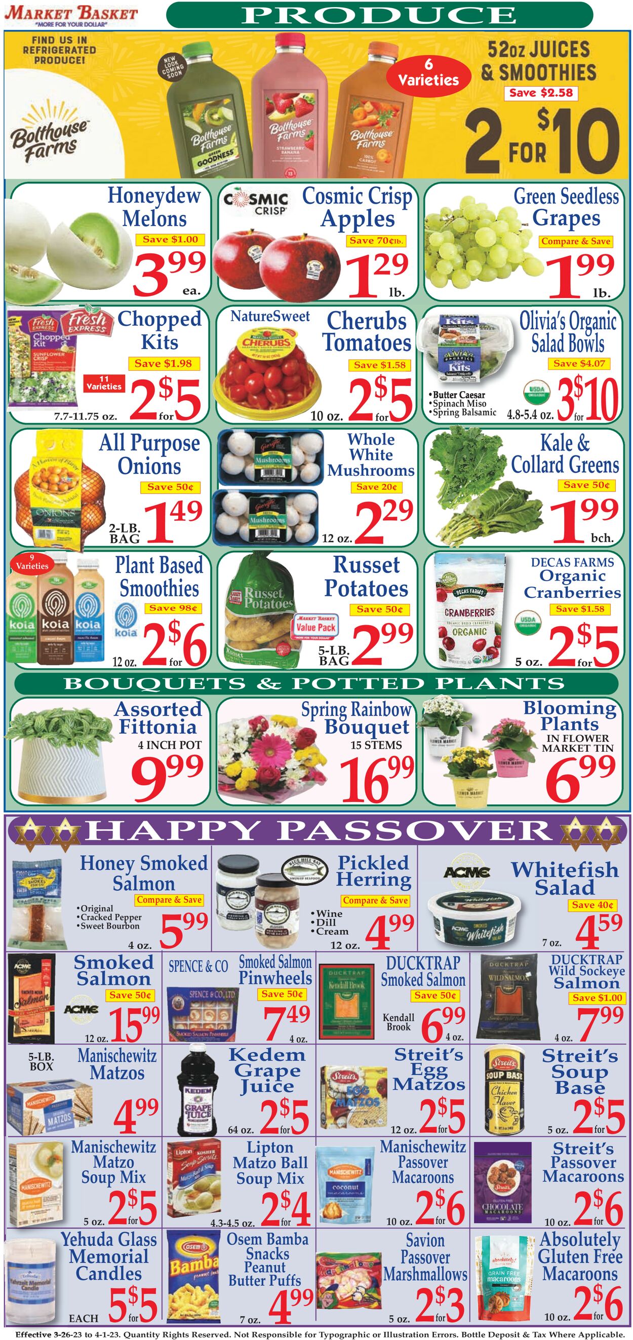 Market Basket Weekly Ad Circular - valid 03/26-04/01/2023 (Page 2)