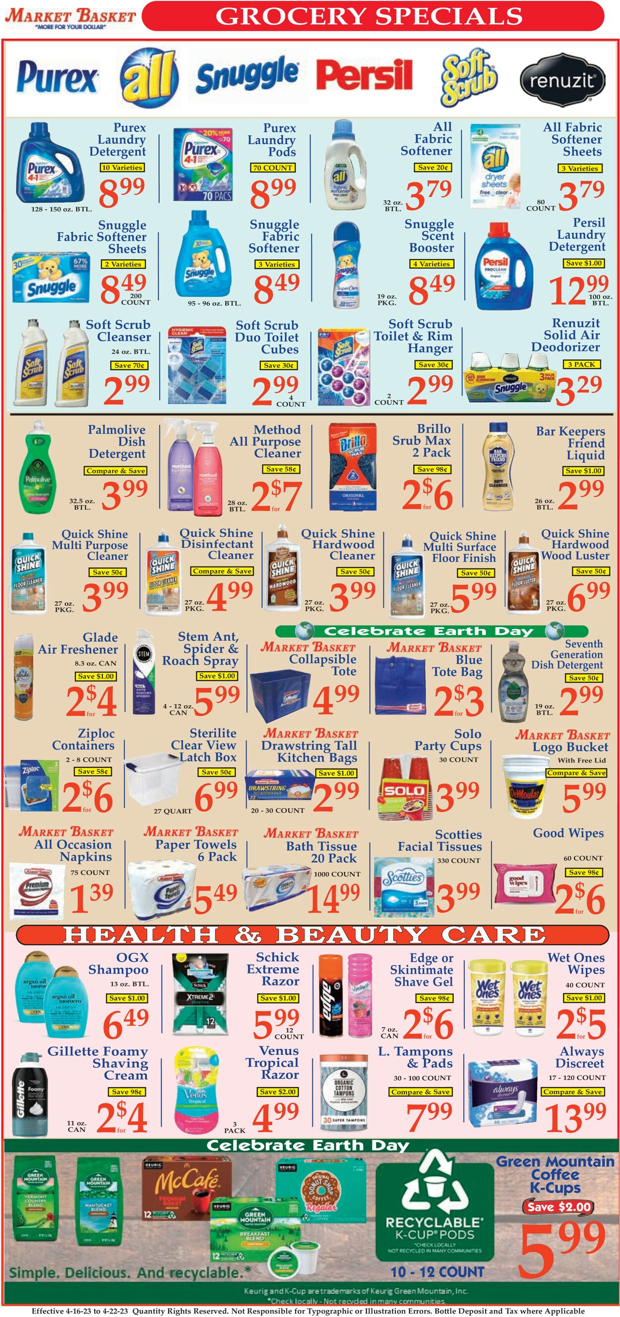 Market Basket Weekly Ad Circular - valid 04/16-04/22/2023 (Page 7)