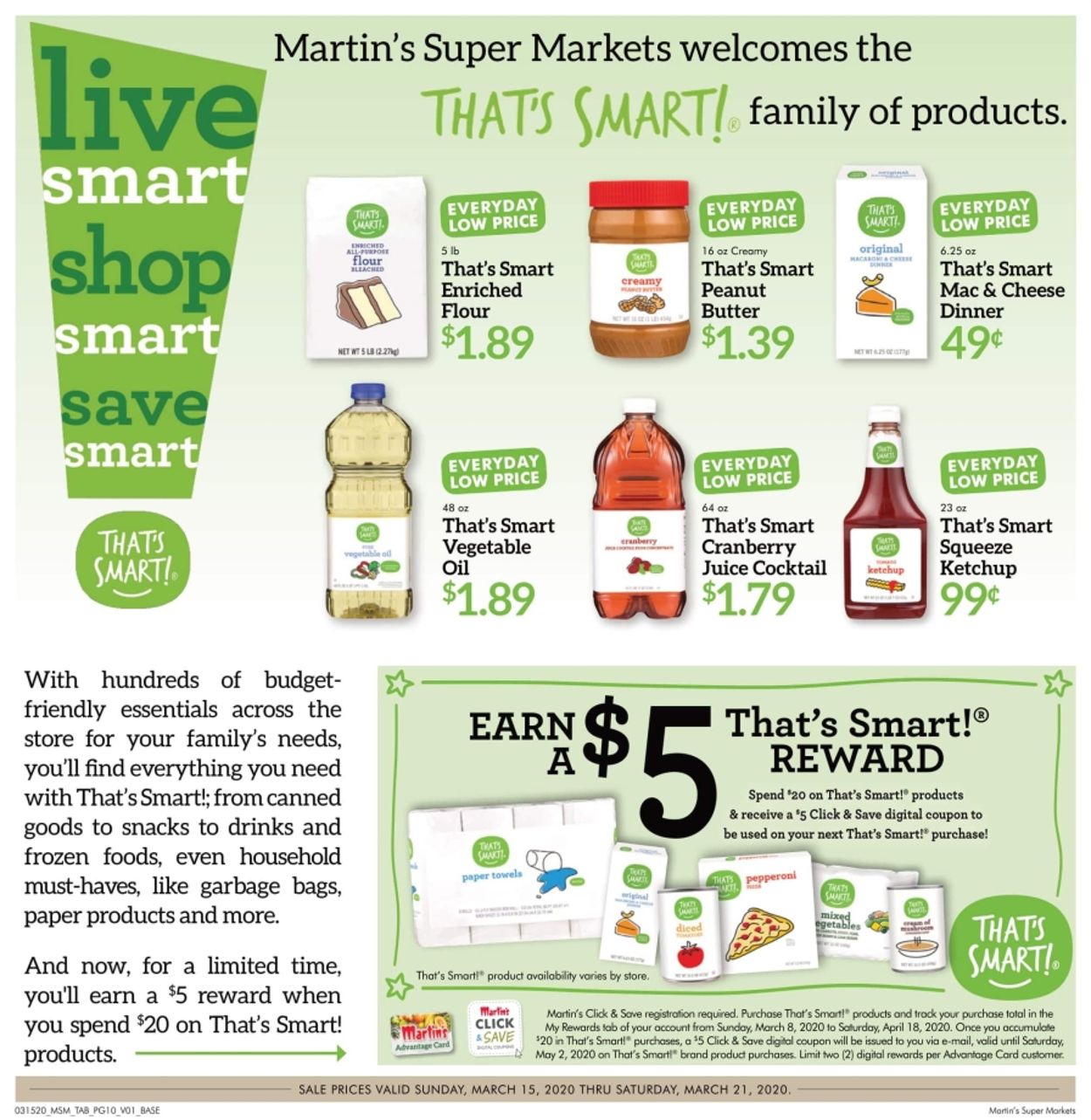 Martin’s Weekly Ad Circular - valid 03/15-03/21/2020 (Page 10)