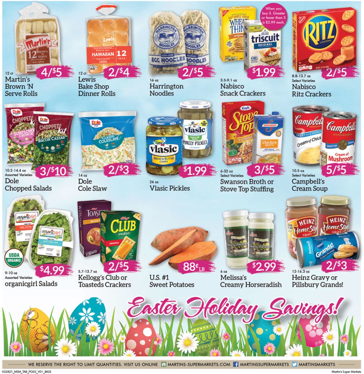 Martin’s - Easter 2021 Ad Weekly Ad Circular - valid 03/28-04/03/2021 (Page 2)