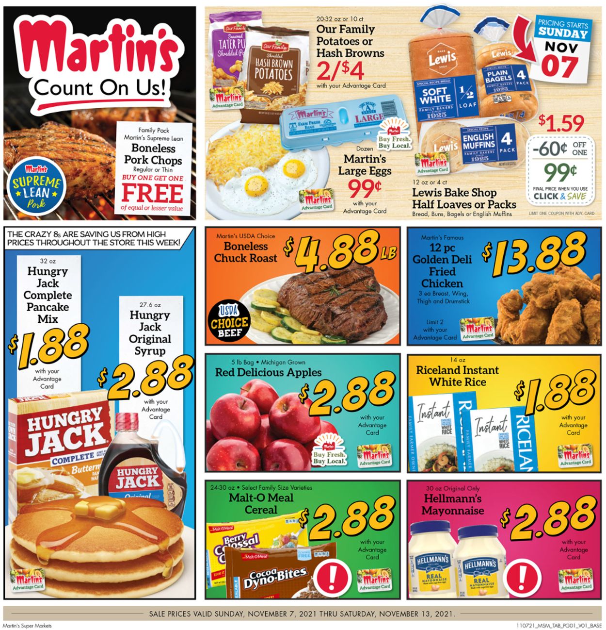 Martin’s Weekly Ad Circular - valid 11/07-11/13/2021