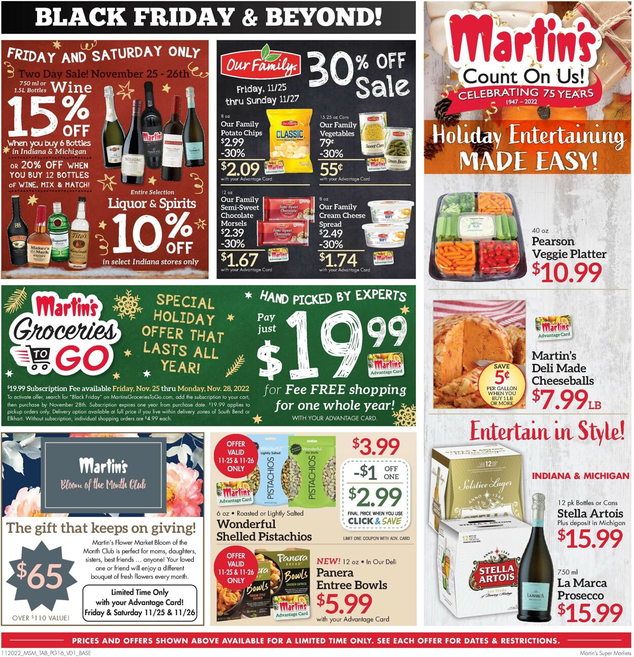 Martin’s Weekly Ad Circular - valid 11/20-11/26/2022 (Page 16)