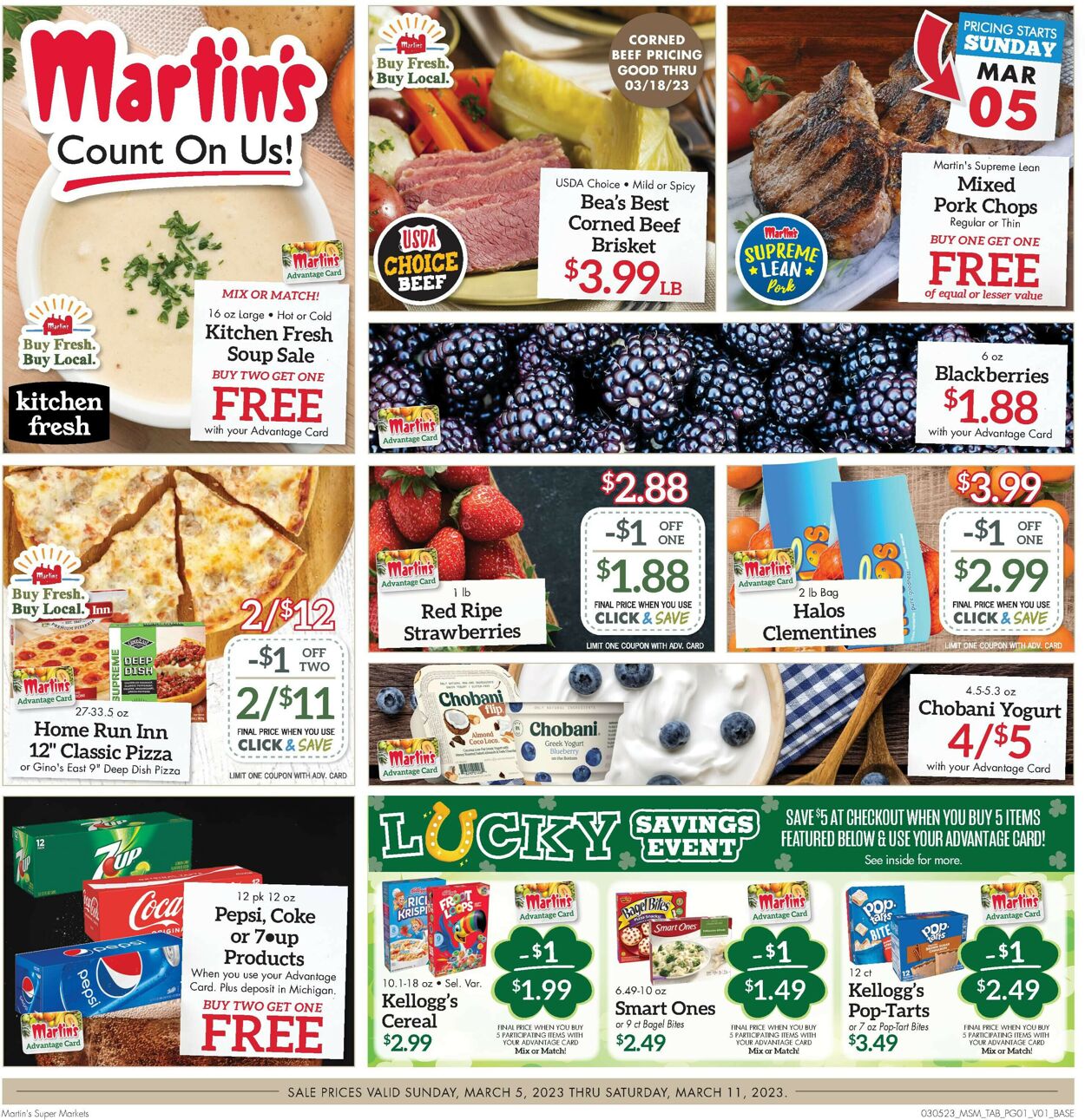 Martin’s Weekly Ad Circular - valid 03/05-03/11/2023