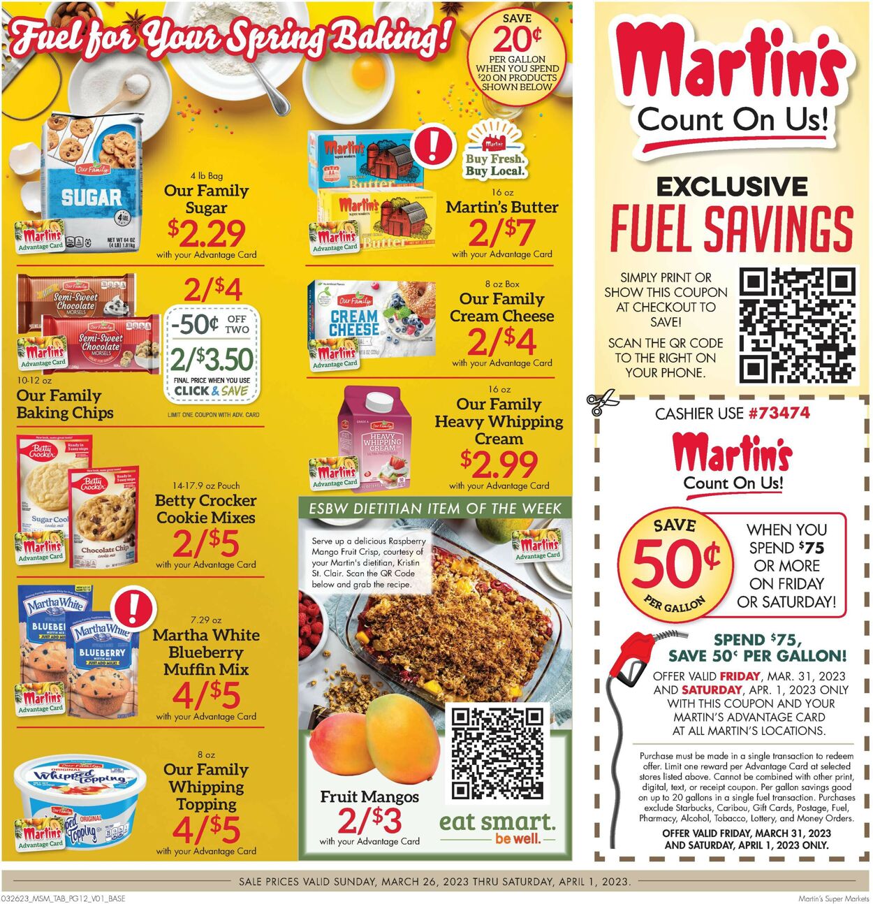 Martin’s Weekly Ad Circular - valid 03/26-04/01/2023 (Page 12)