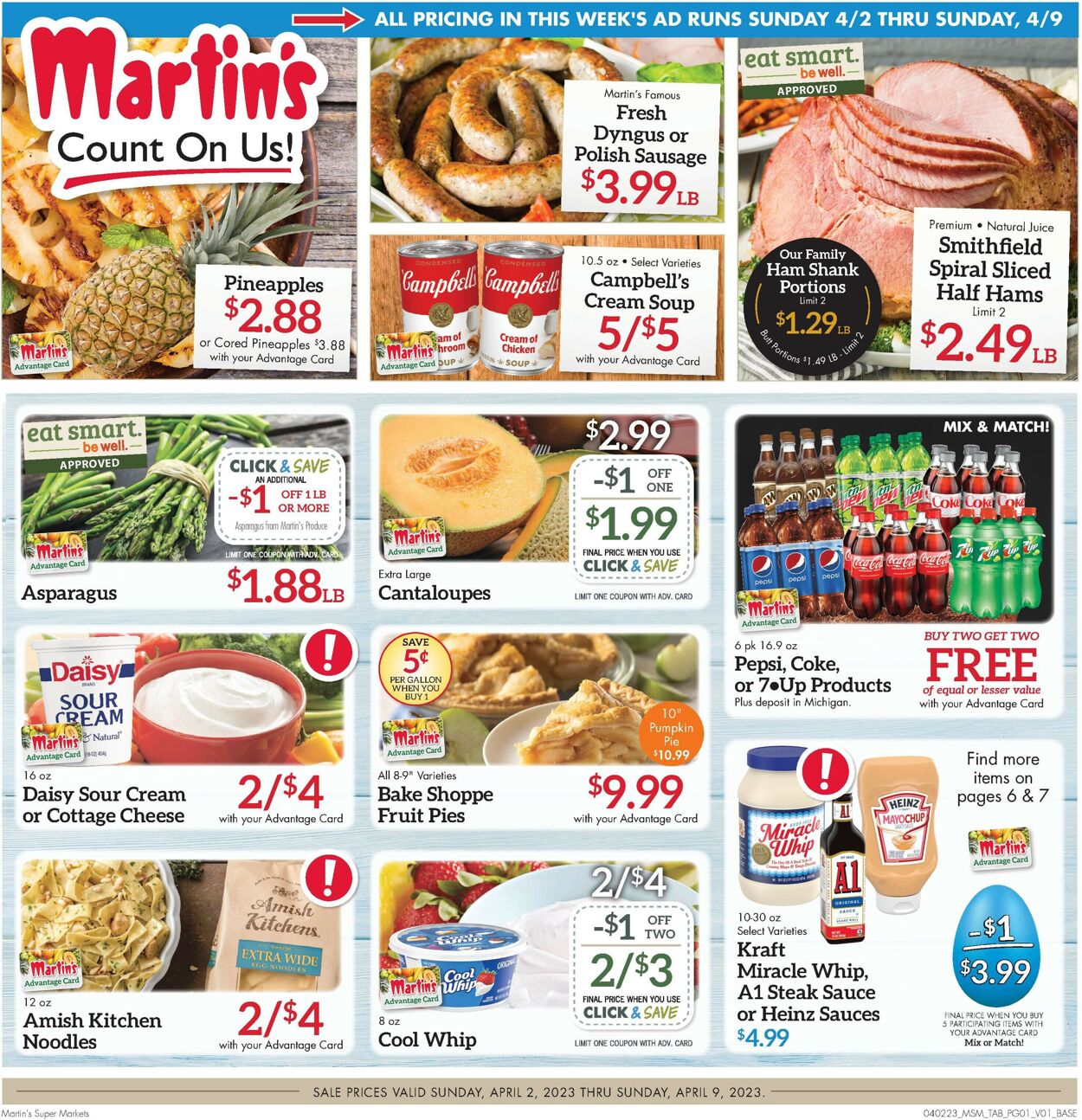 Martin’s Weekly Ad Circular - valid 04/02-04/09/2023
