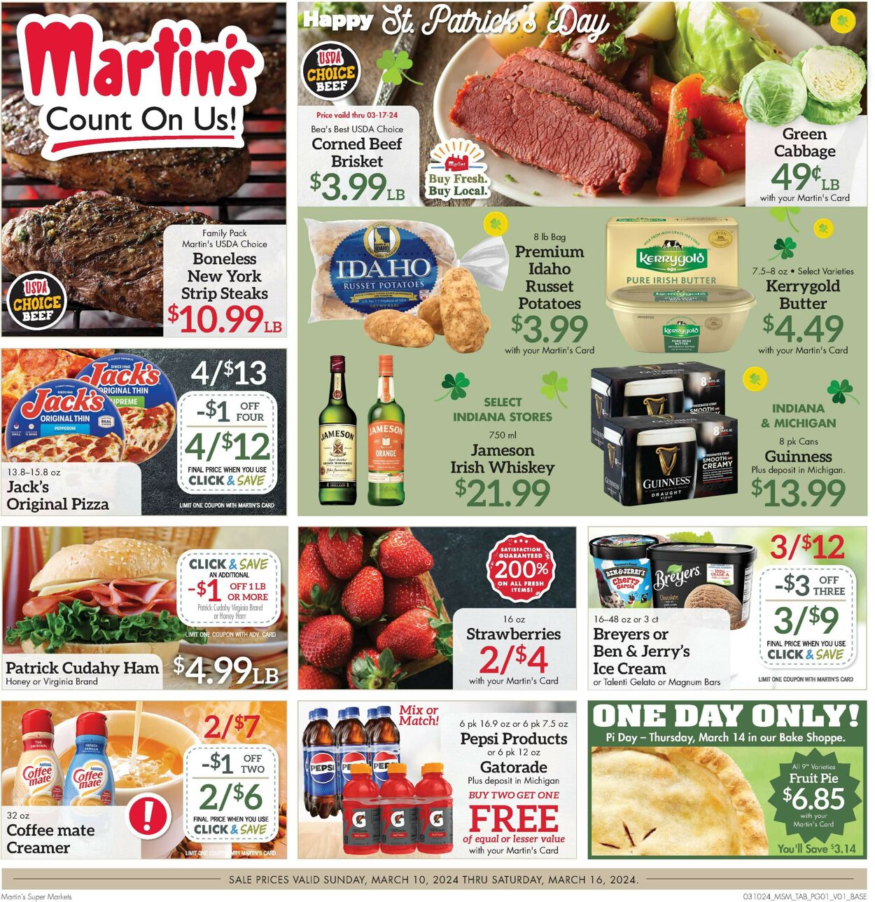 Martin’s Weekly Ad Circular - valid 03/10-03/16/2024