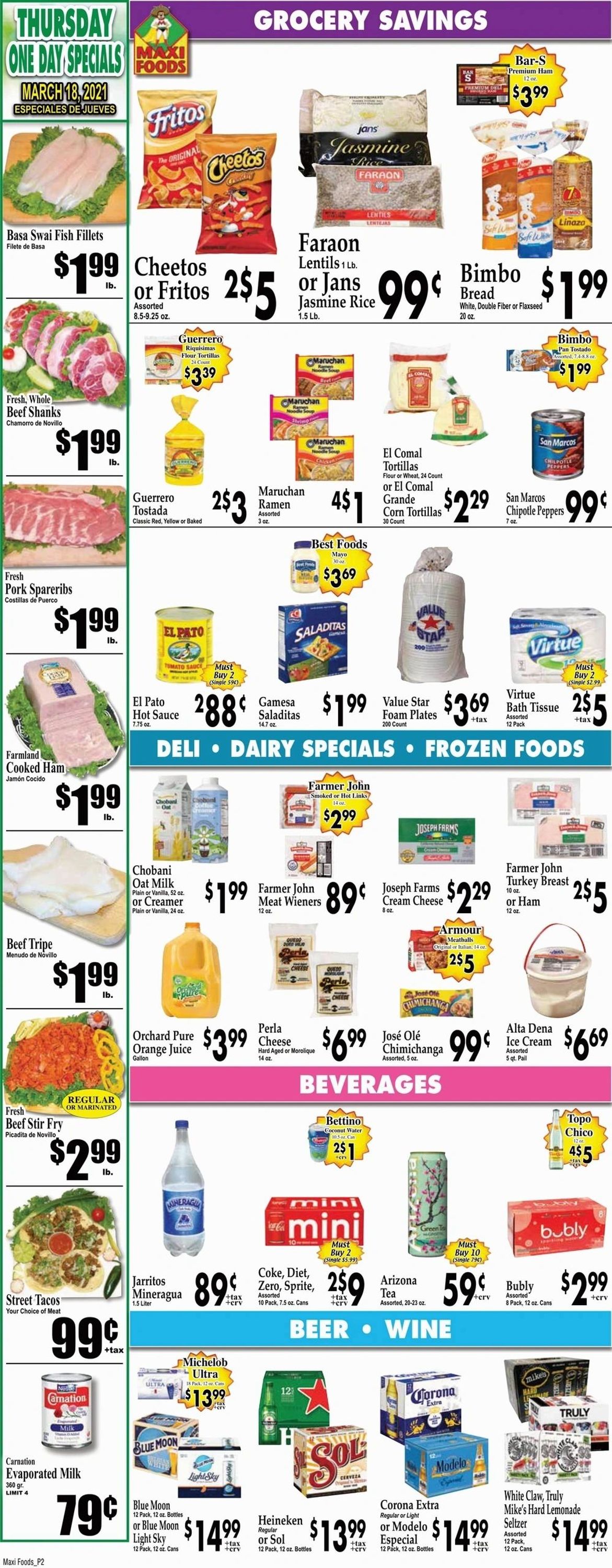 Maxi Foods Weekly Ad Circular - valid 03/17-03/23/2021 (Page 3)