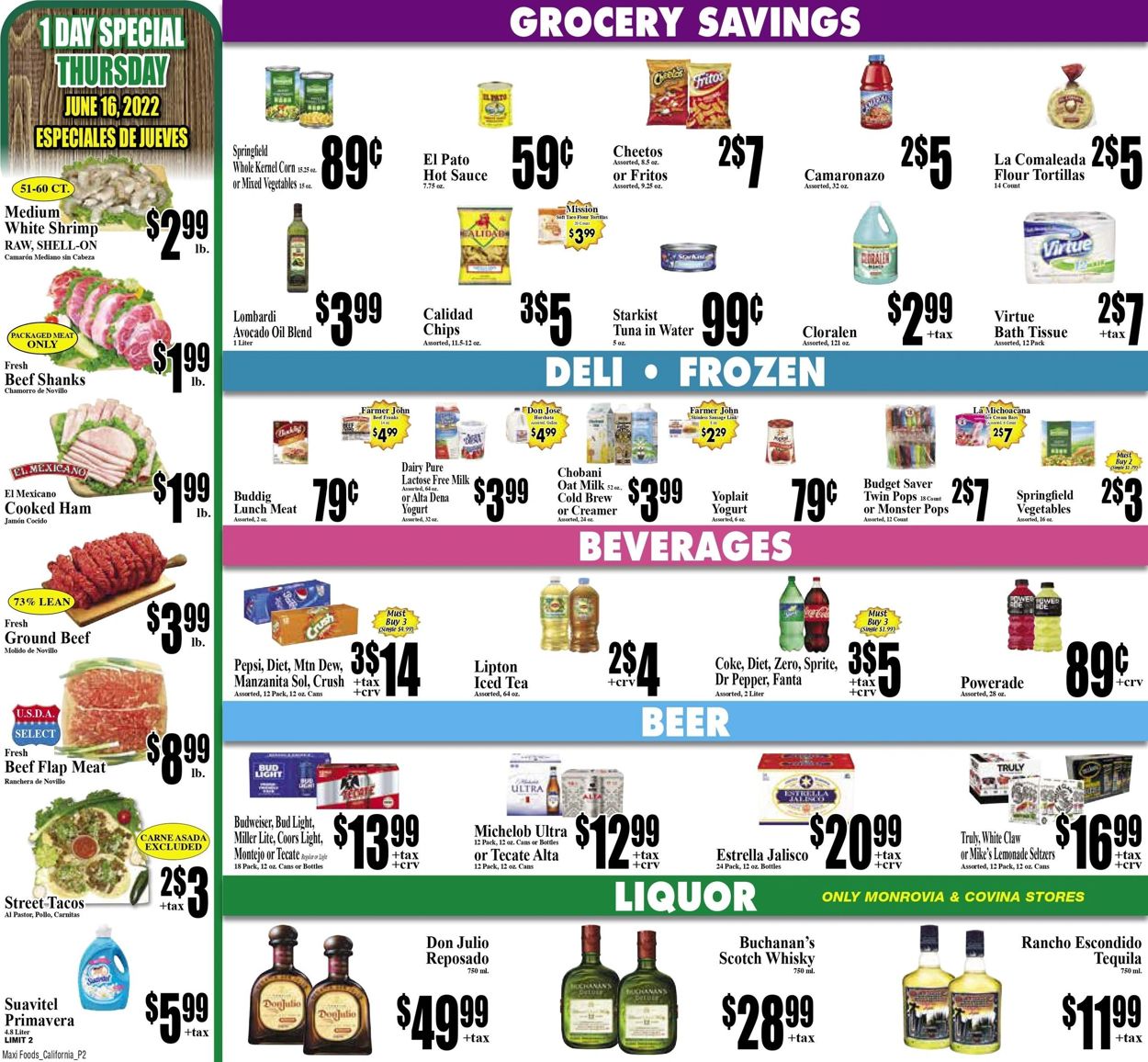 Maxi Foods Weekly Ad Circular - valid 06/15-06/21/2022 (Page 3)