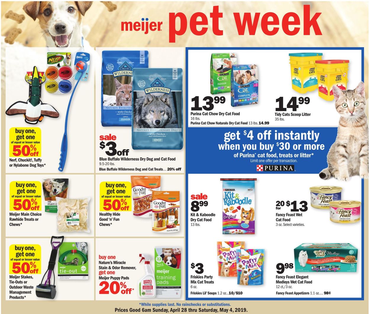 Meijer Weekly Ad Circular - valid 04/28-05/04/2019
