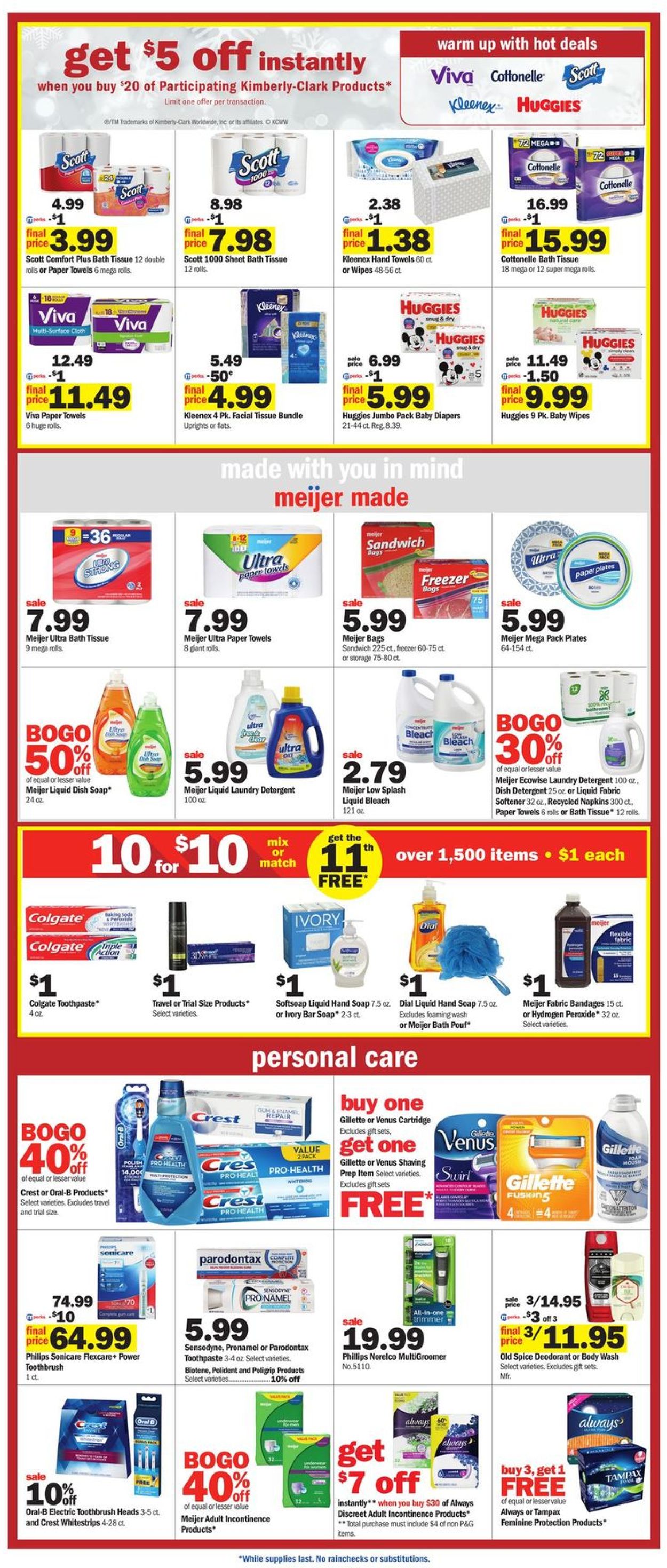 Meijer - Holiday Ad 2019 Weekly Ad Circular - valid 12/01-12/07/2019 (Page 15)