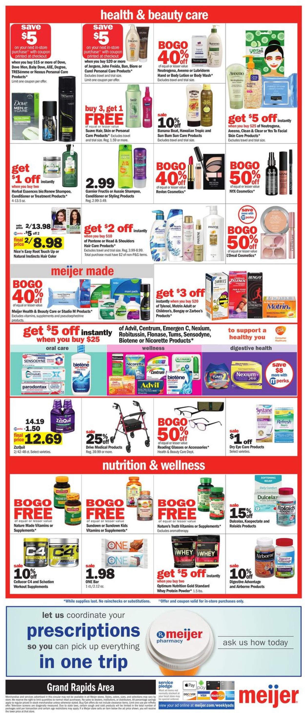 Meijer Weekly Ad Circular - valid 03/08-03/14/2020 (Page 12)