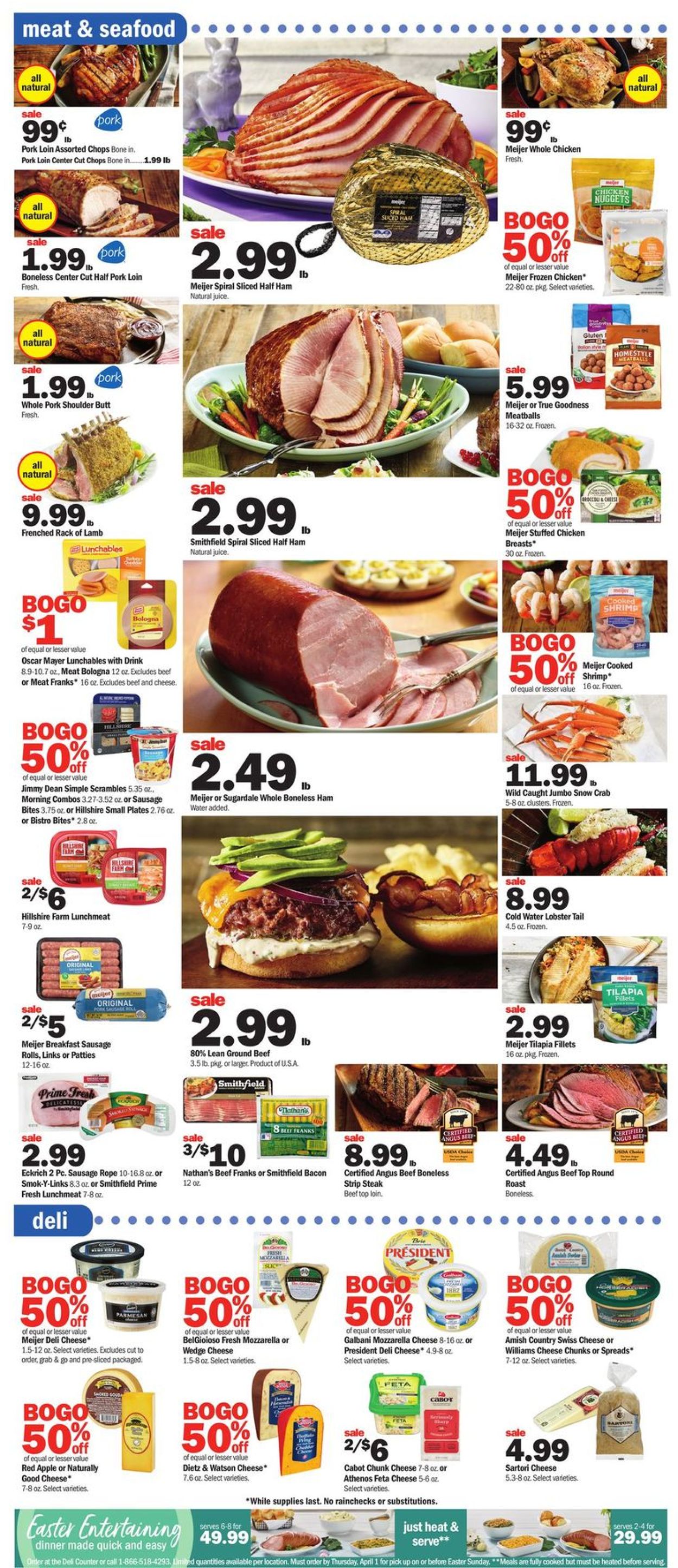 Meijer - Easter 2021 Ad Weekly Ad Circular - valid 03/21-03/27/2021 (Page 2)