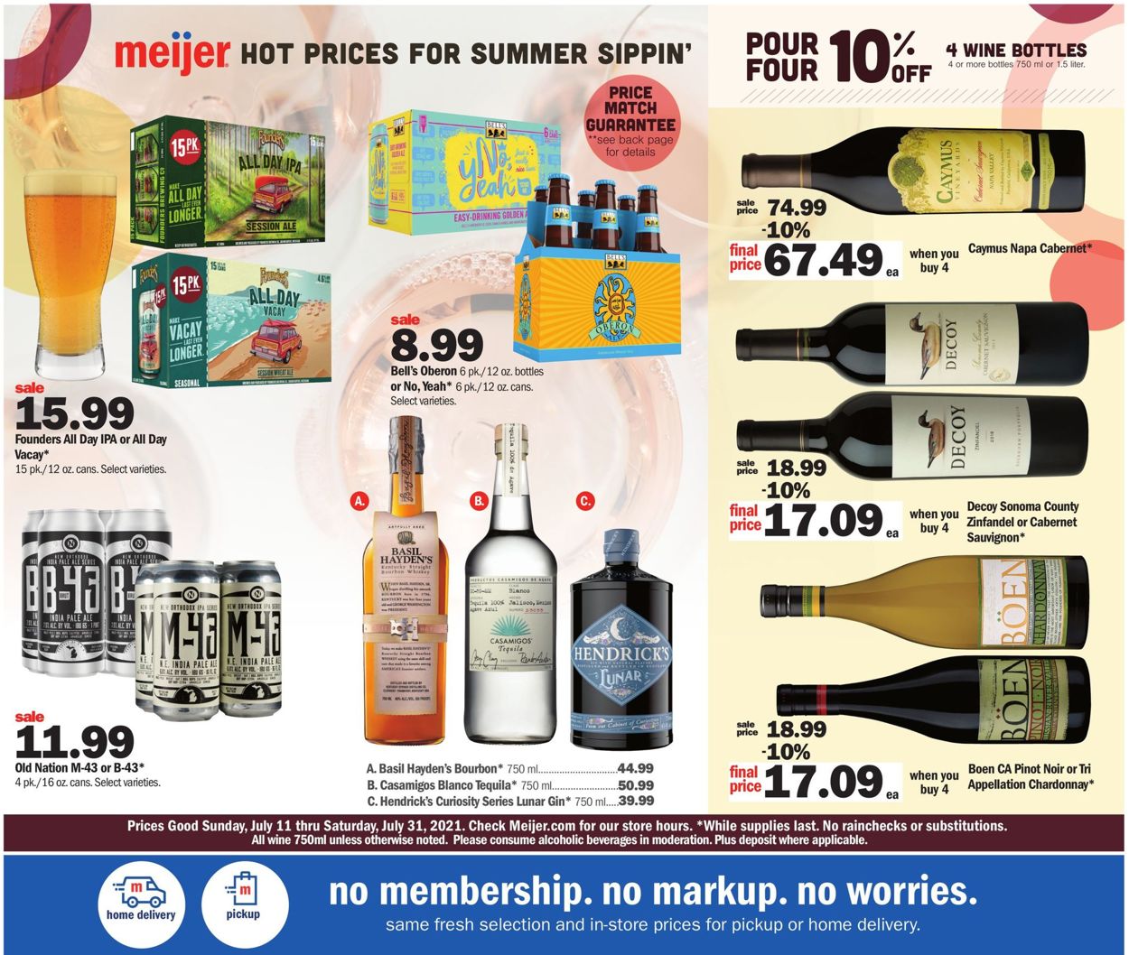 Meijer Weekly Ad Circular - valid 07/11-07/31/2021