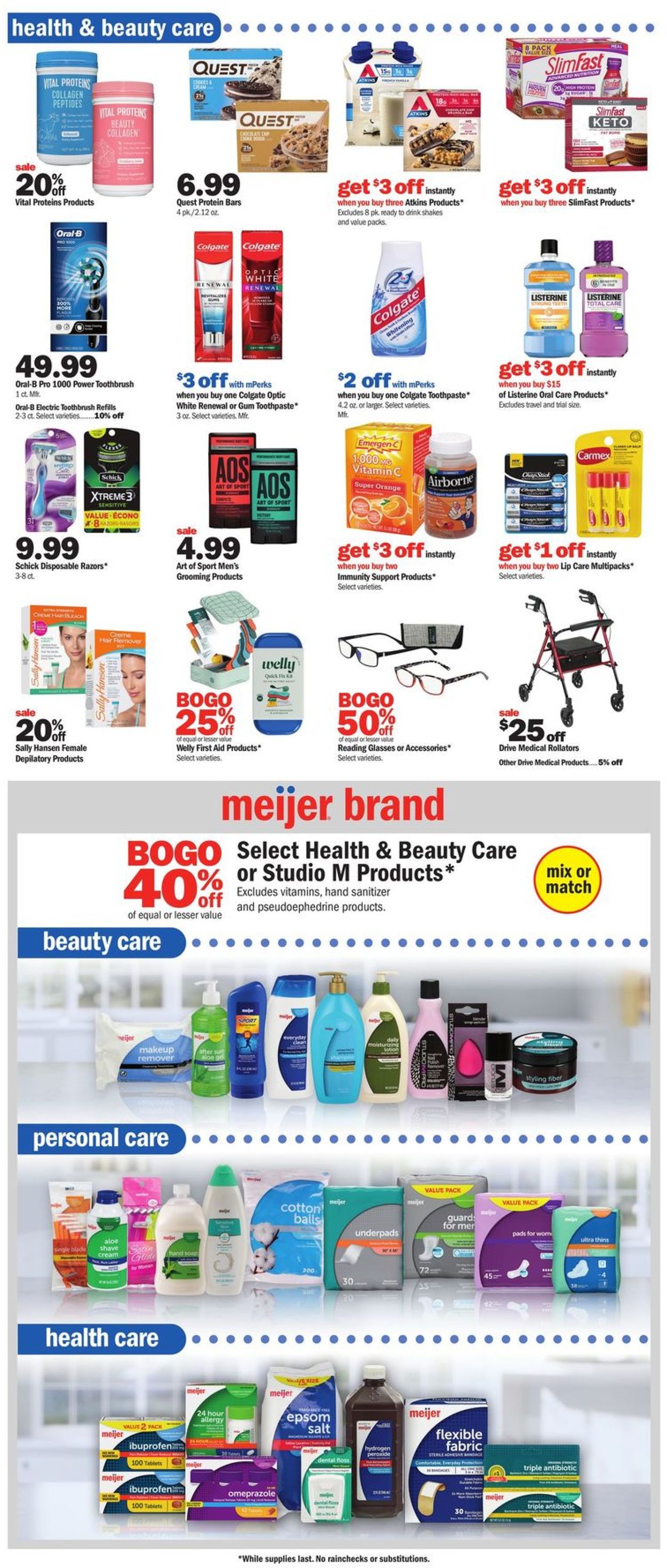 Meijer Weekly Ad Circular - valid 07/25-07/31/2021 (Page 16)