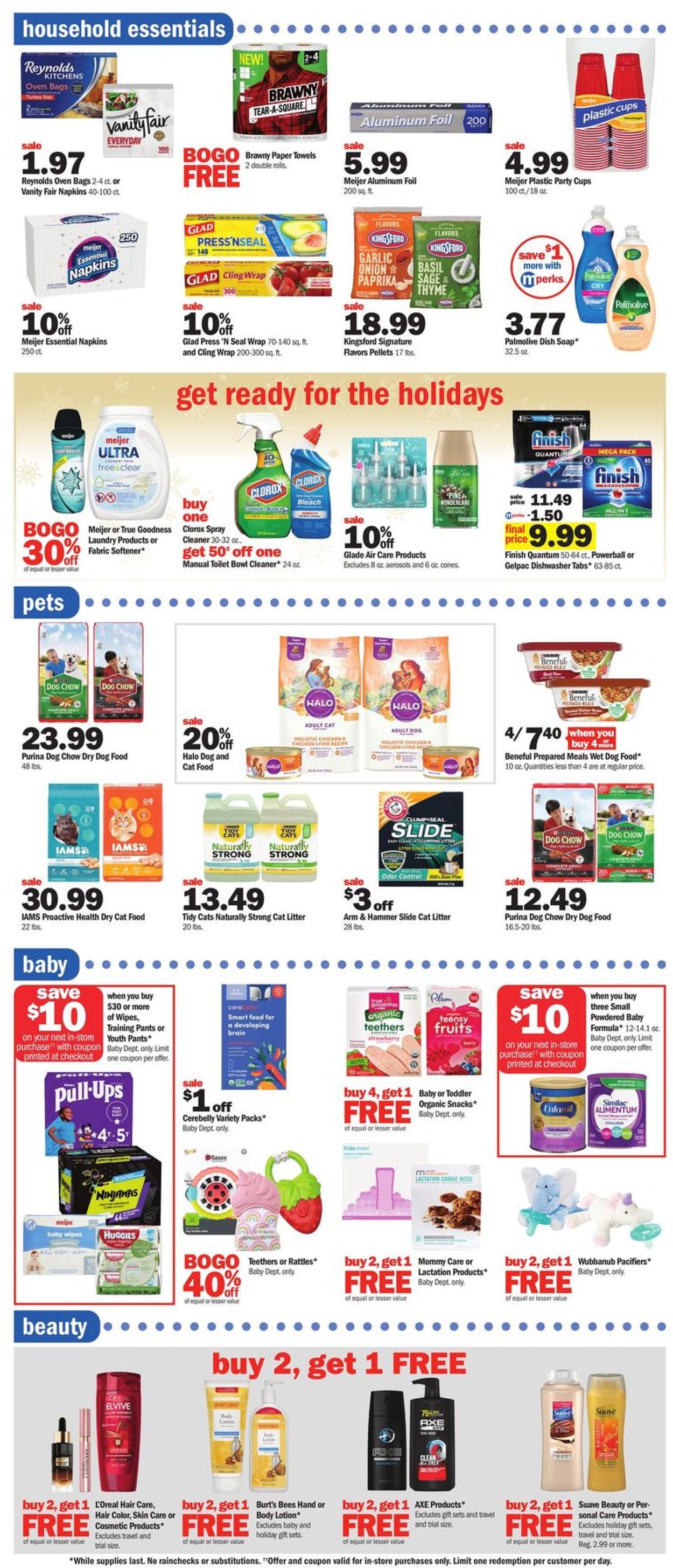 Meijer THANKSGIVING 2021 Weekly Ad Circular - valid 11/21-11/27/2021 (Page 15)