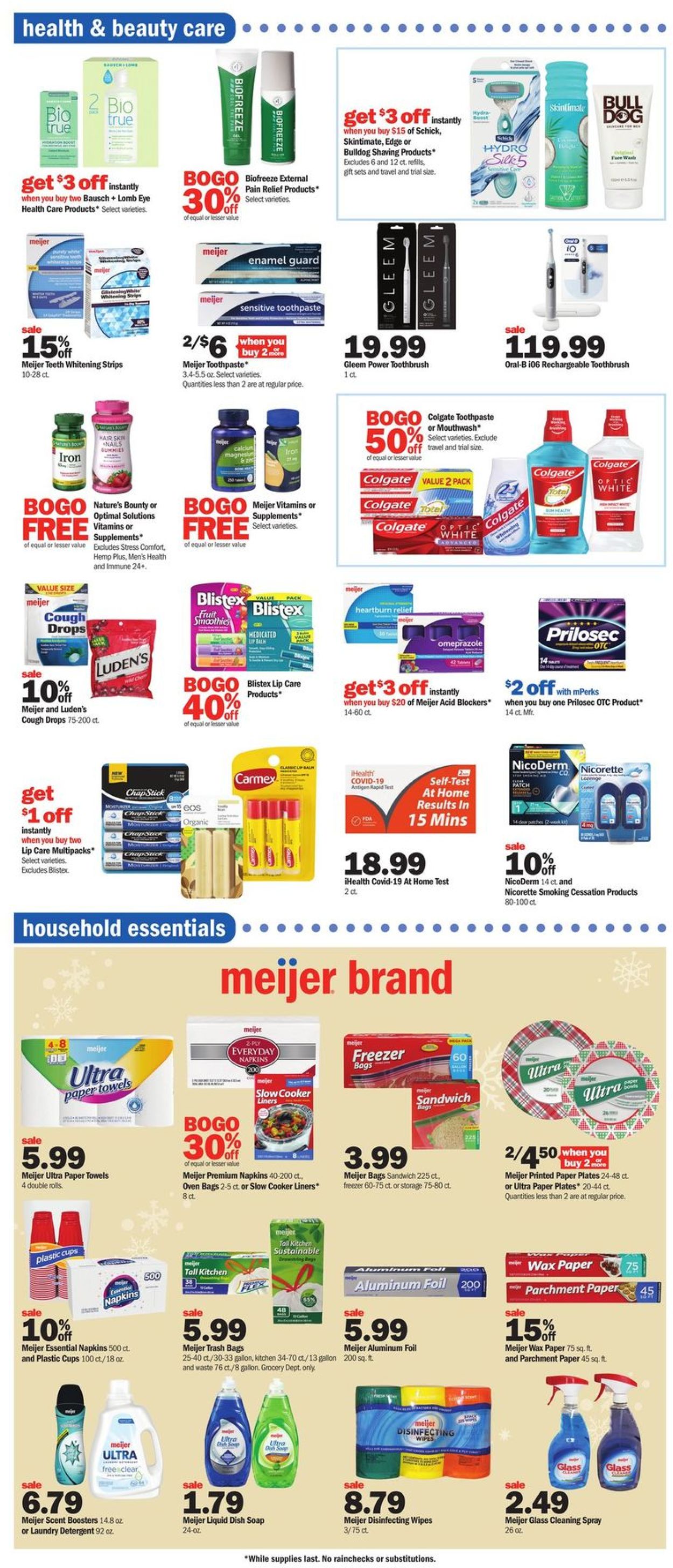 Meijer HOLIDAY 2021 Weekly Ad Circular - valid 12/19-12/24/2021 (Page 17)