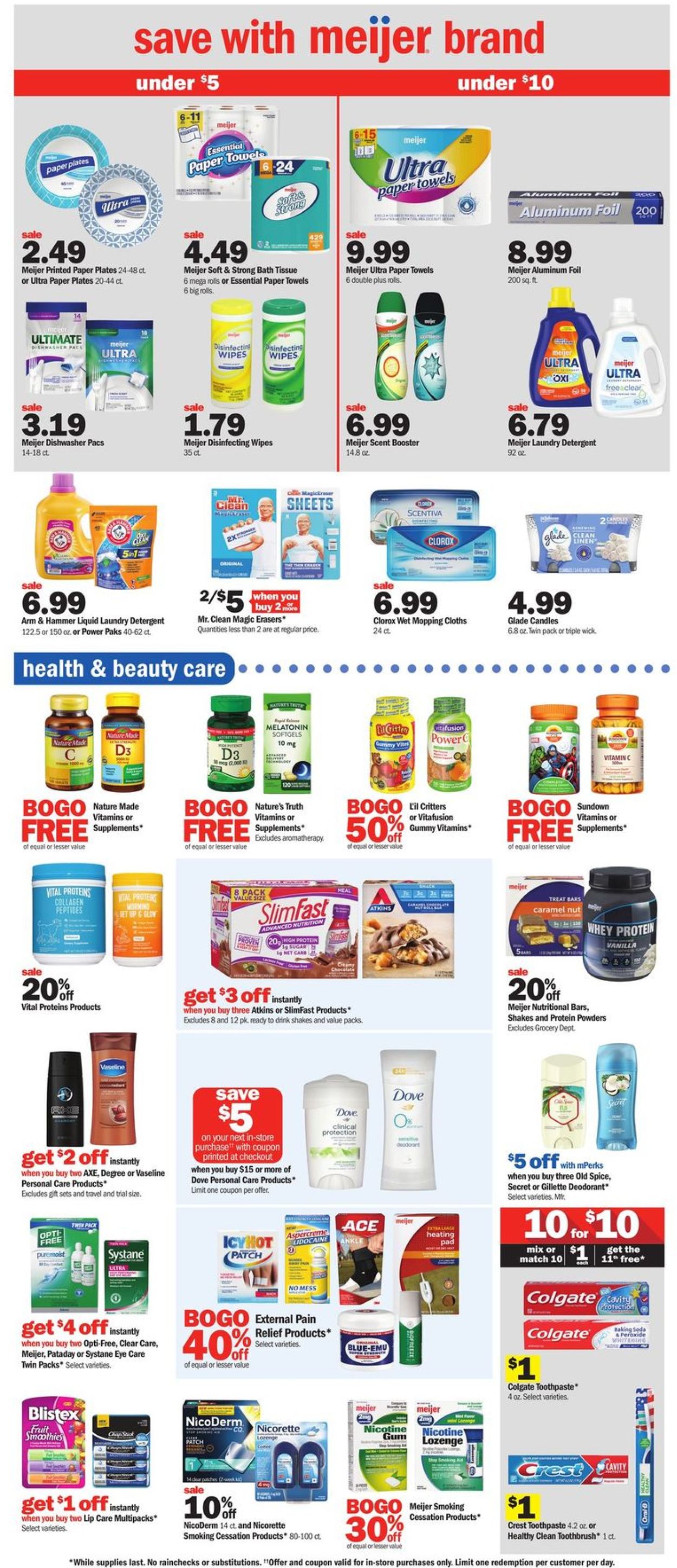 Meijer Weekly Ad Circular - valid 01/16-01/22/2022 (Page 16)