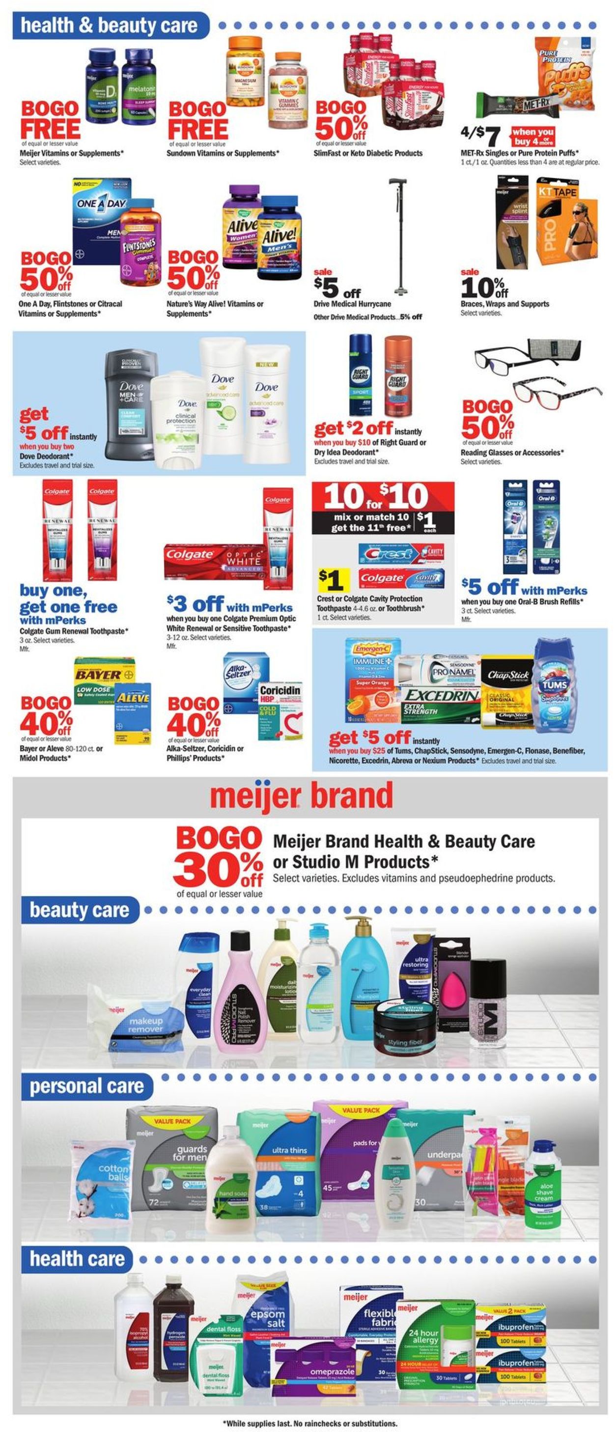 Meijer Weekly Ad Circular - valid 03/06-03/12/2022 (Page 16)