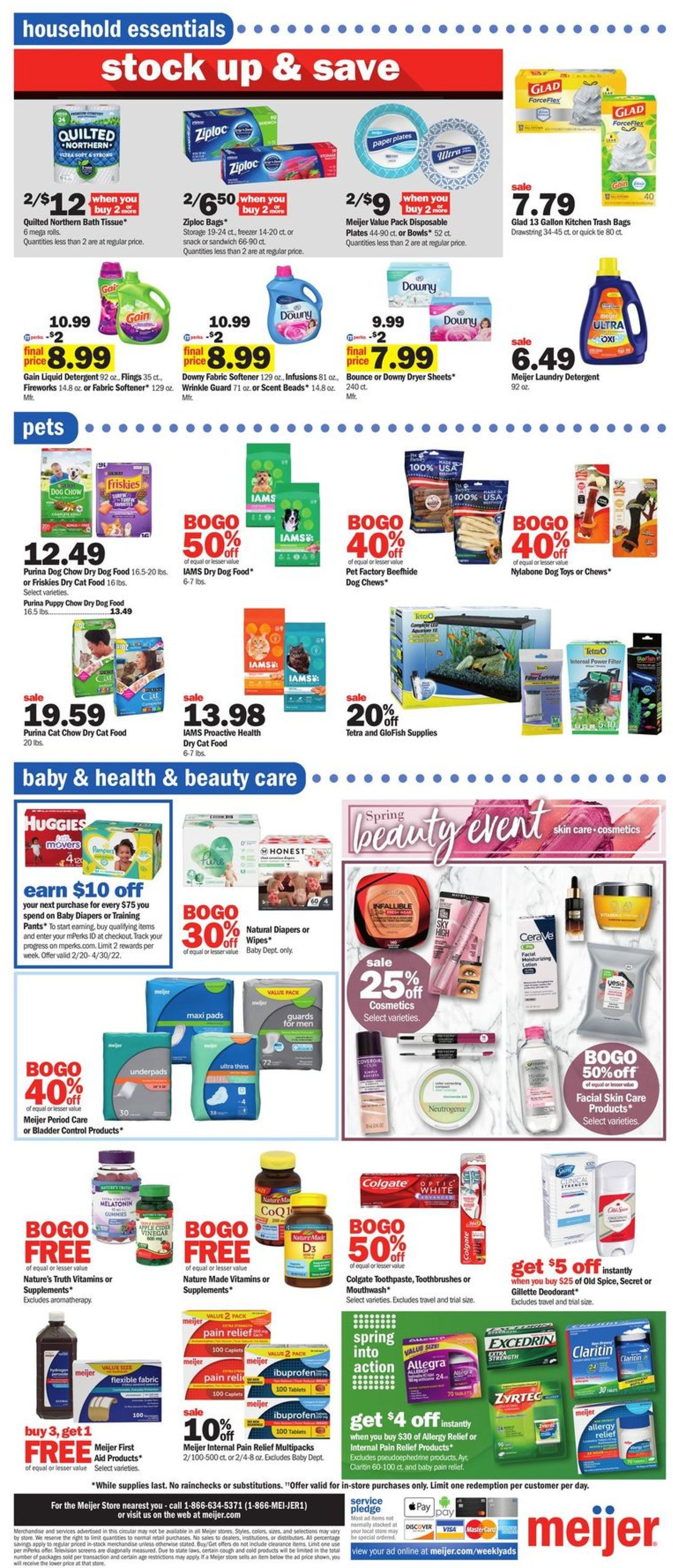 Meijer Weekly Ad Circular - valid 03/13-03/19/2022 (Page 14)