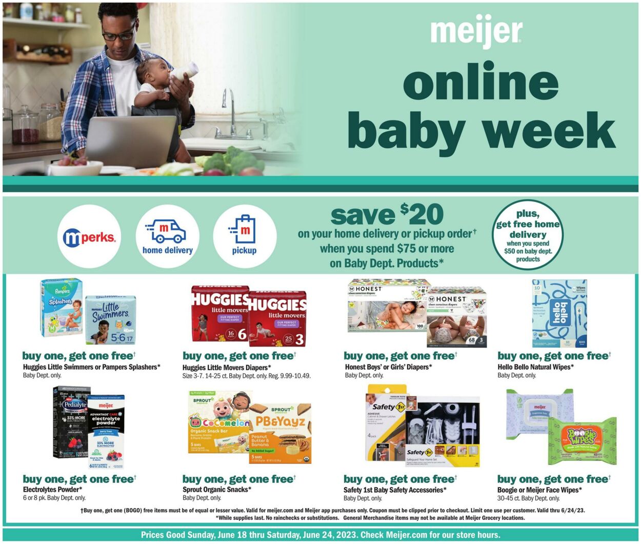 Meijer Weekly Ad Circular - valid 06/18-06/24/2023