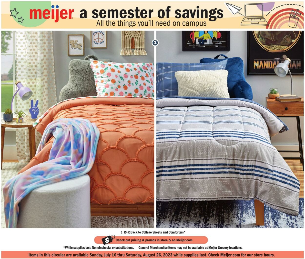 Meijer Weekly Ad Circular - valid 07/16-08/26/2023
