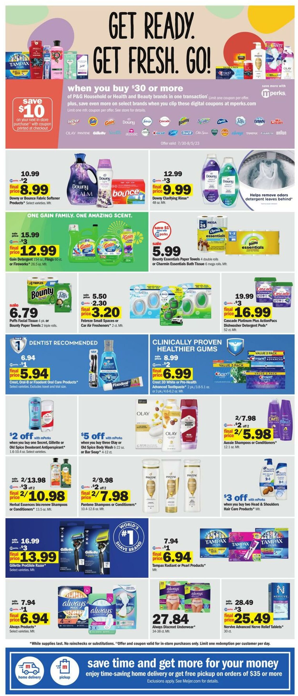 Meijer Weekly Ad Circular - valid 07/30-08/05/2023 (Page 18)