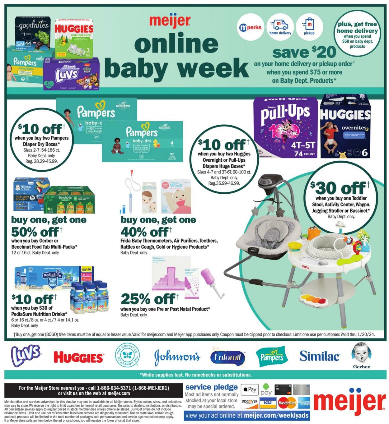 Meijer Weekly Ad Circular - valid 01/14-01/20/2024 (Page 2)