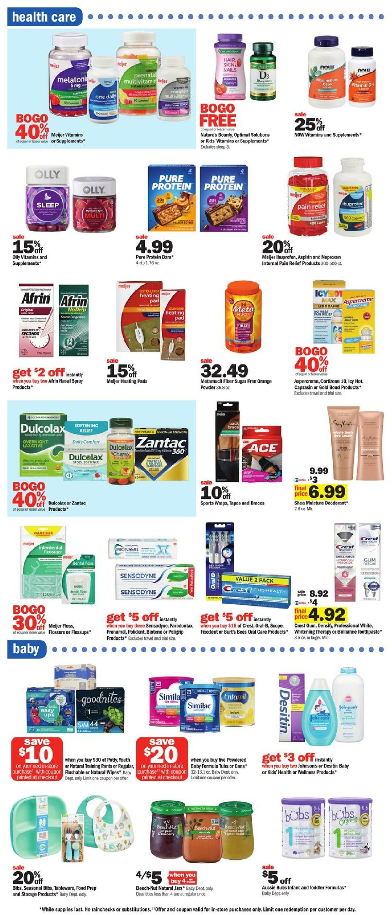 Meijer Weekly Ad Circular - valid 03/24-03/30/2024 (Page 21)