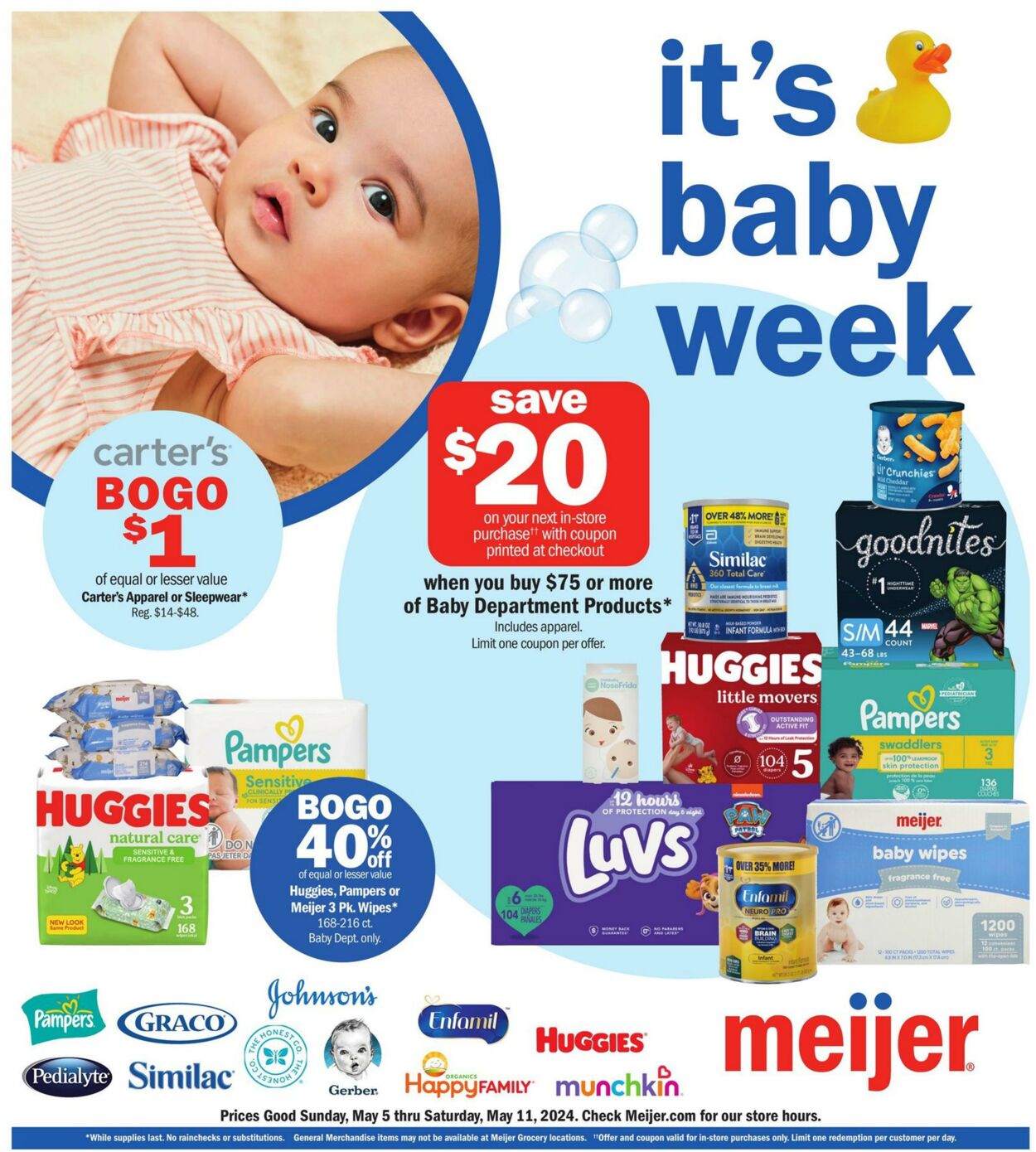 Meijer Weekly Ad Circular - valid 05/05-05/11/2024