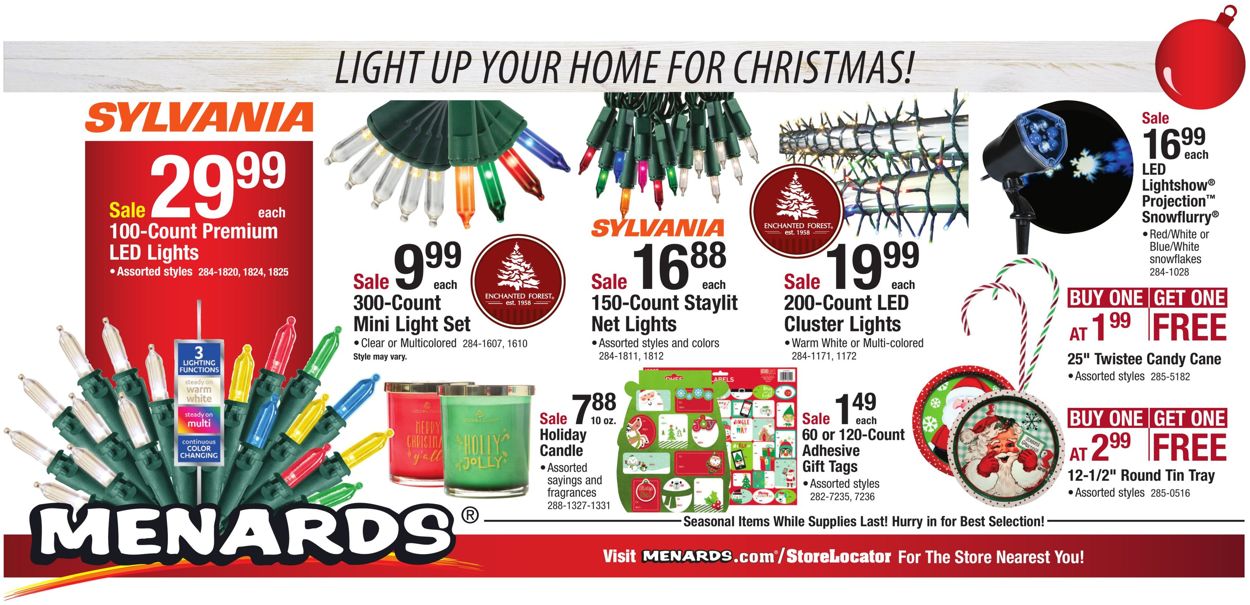Menards - Christmas Ad 2019 Weekly Ad Circular - valid 12/01-12/07/2019 (Page 34)