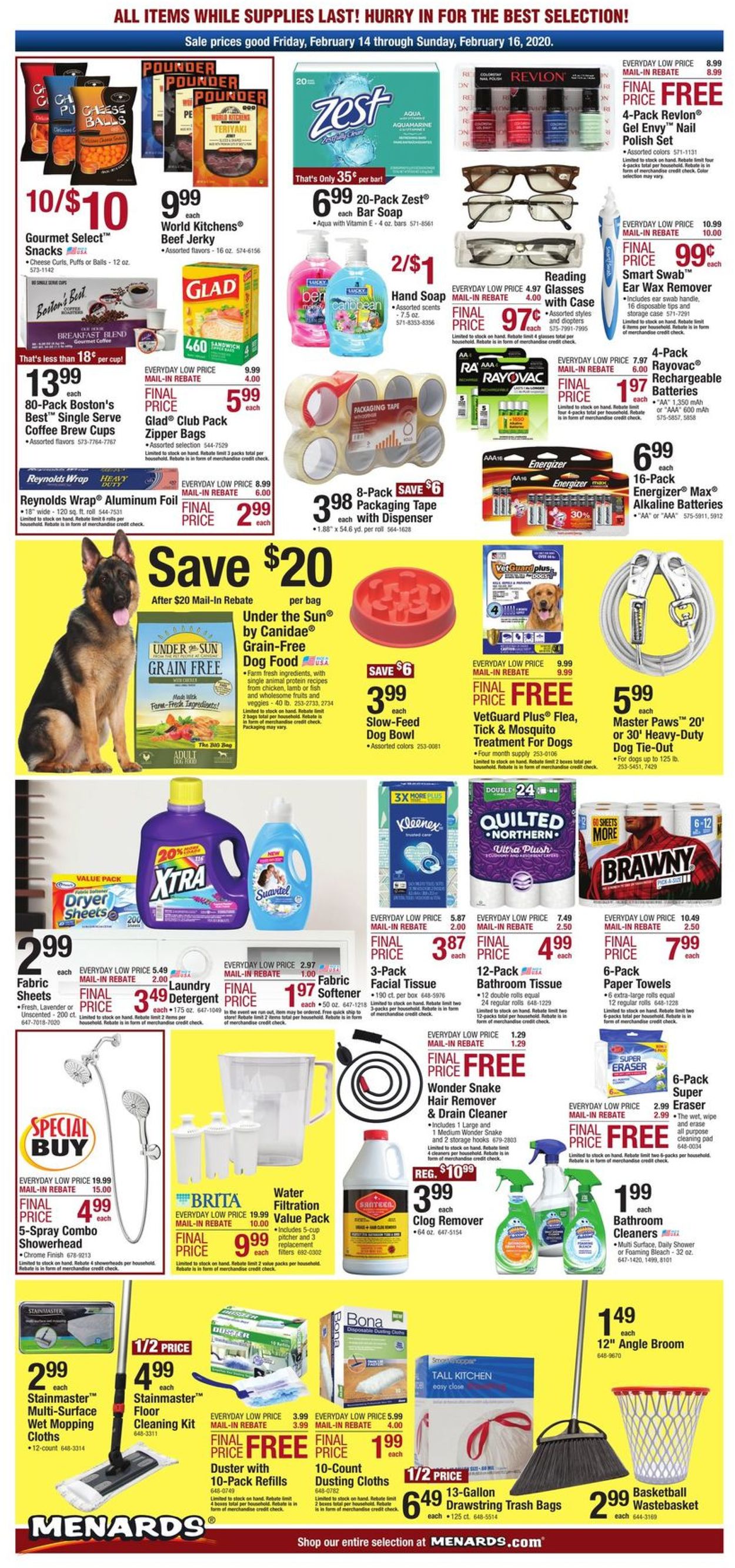 Menards Weekly Ad Circular - valid 02/14-02/16/2020 (Page 4)