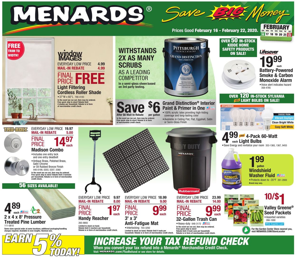 Menards Weekly Ad Circular - valid 02/16-02/22/2020 (Page 5)