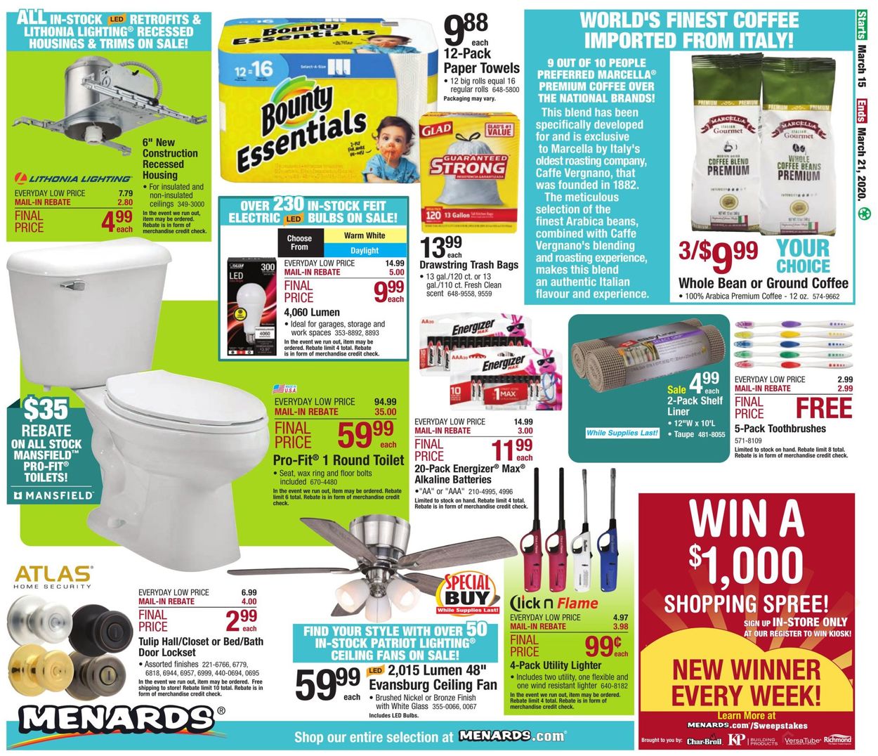 Menards Weekly Ad Circular - valid 03/15-03/21/2020 (Page 38)
