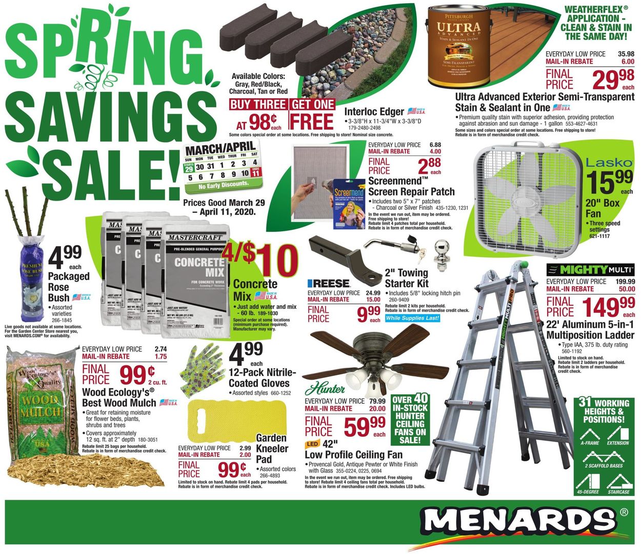 Menards Weekly Ad Circular - valid 03/29-04/11/2020 (Page 5)