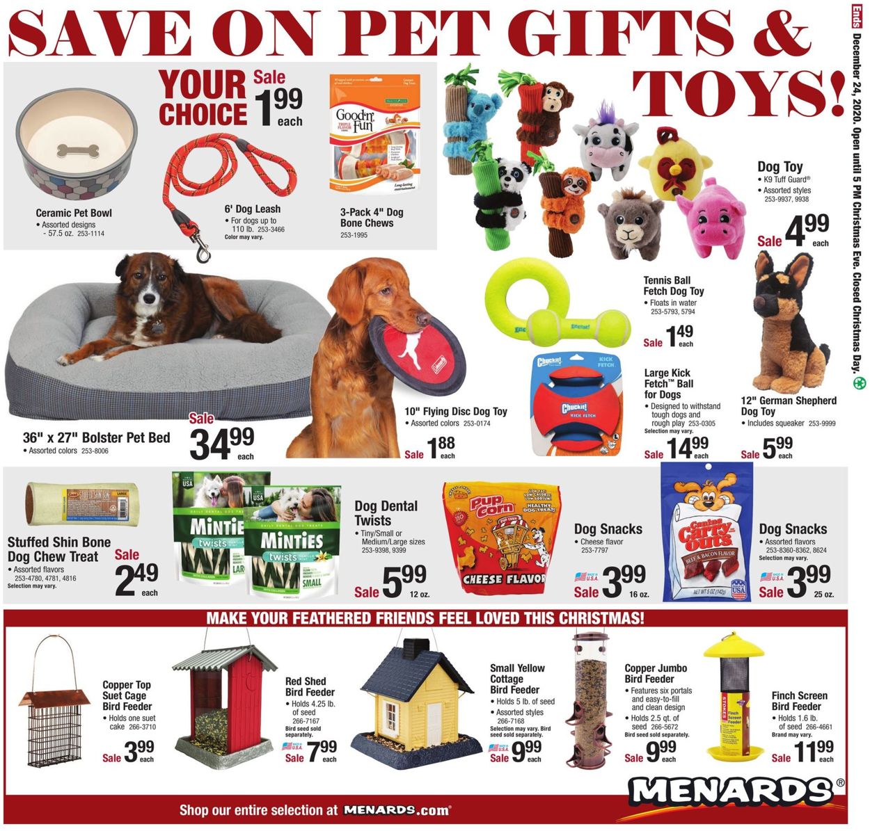 Menards Christmas Gifts 2020 Weekly Ad Circular - valid 12/11-12/24/2020 (Page 4)