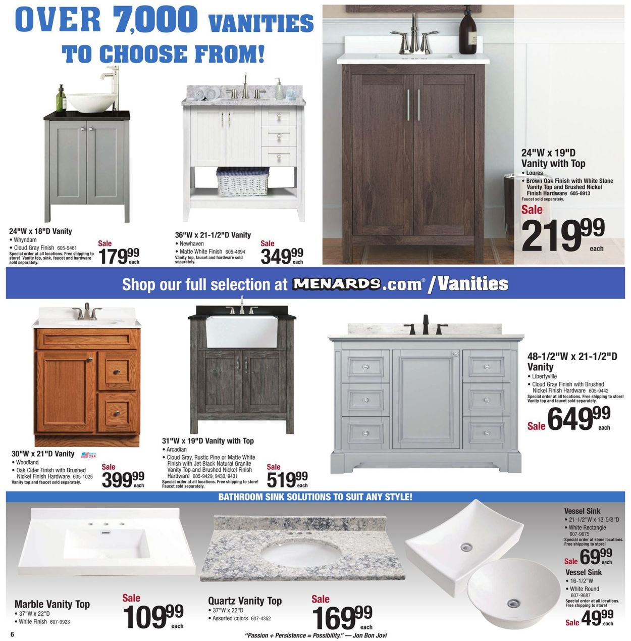 Menards Project Day Sale 2021 Weekly Ad Circular - valid 01/03-01/16/2021 (Page 6)