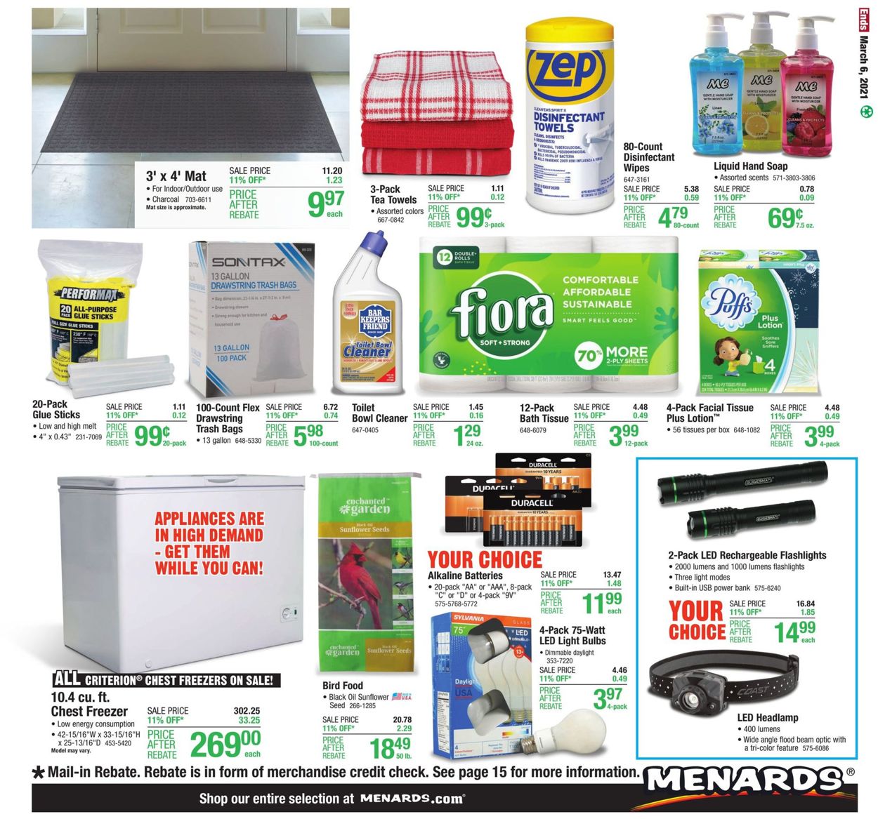 Menards Weekly Ad Circular - valid 02/28-03/06/2021 (Page 20)