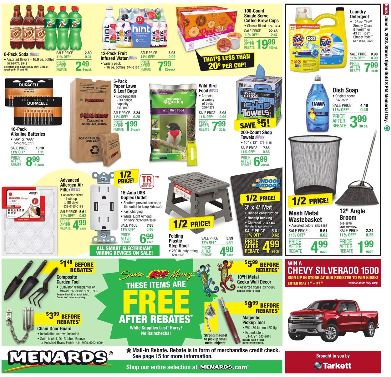 Menards Weekly Ad Circular - valid 05/26-06/05/2022 (Page 22)