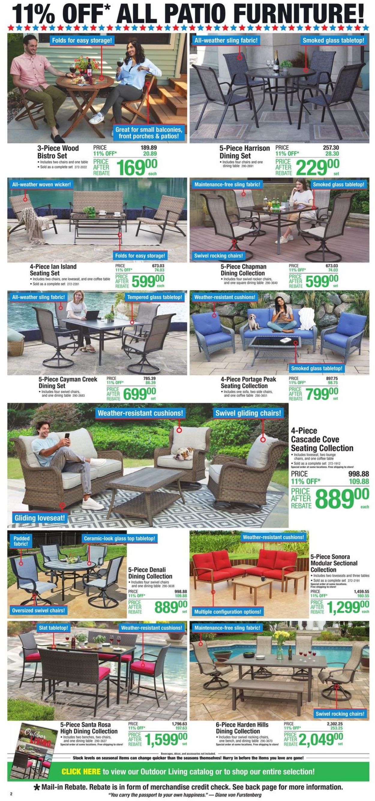 Menards - 4th of July Sale Weekly Ad Circular - valid 06/23-07/04/2022 (Page 2)