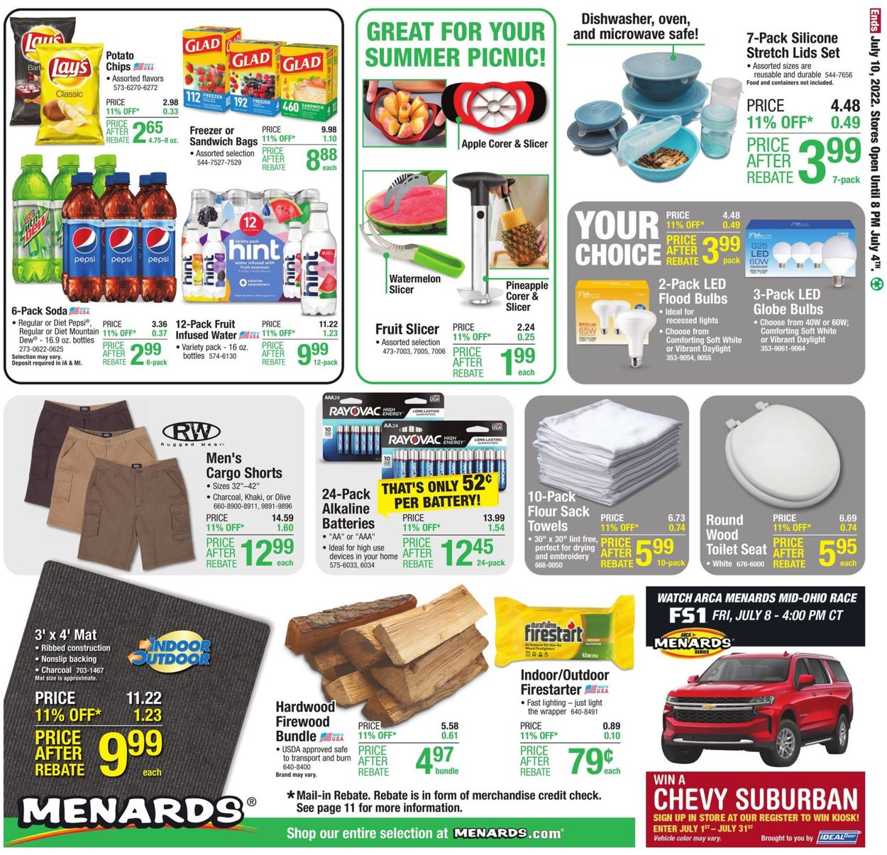 Menards - 4th of July Sale Weekly Ad Circular - valid 06/30-07/10/2022 (Page 16)