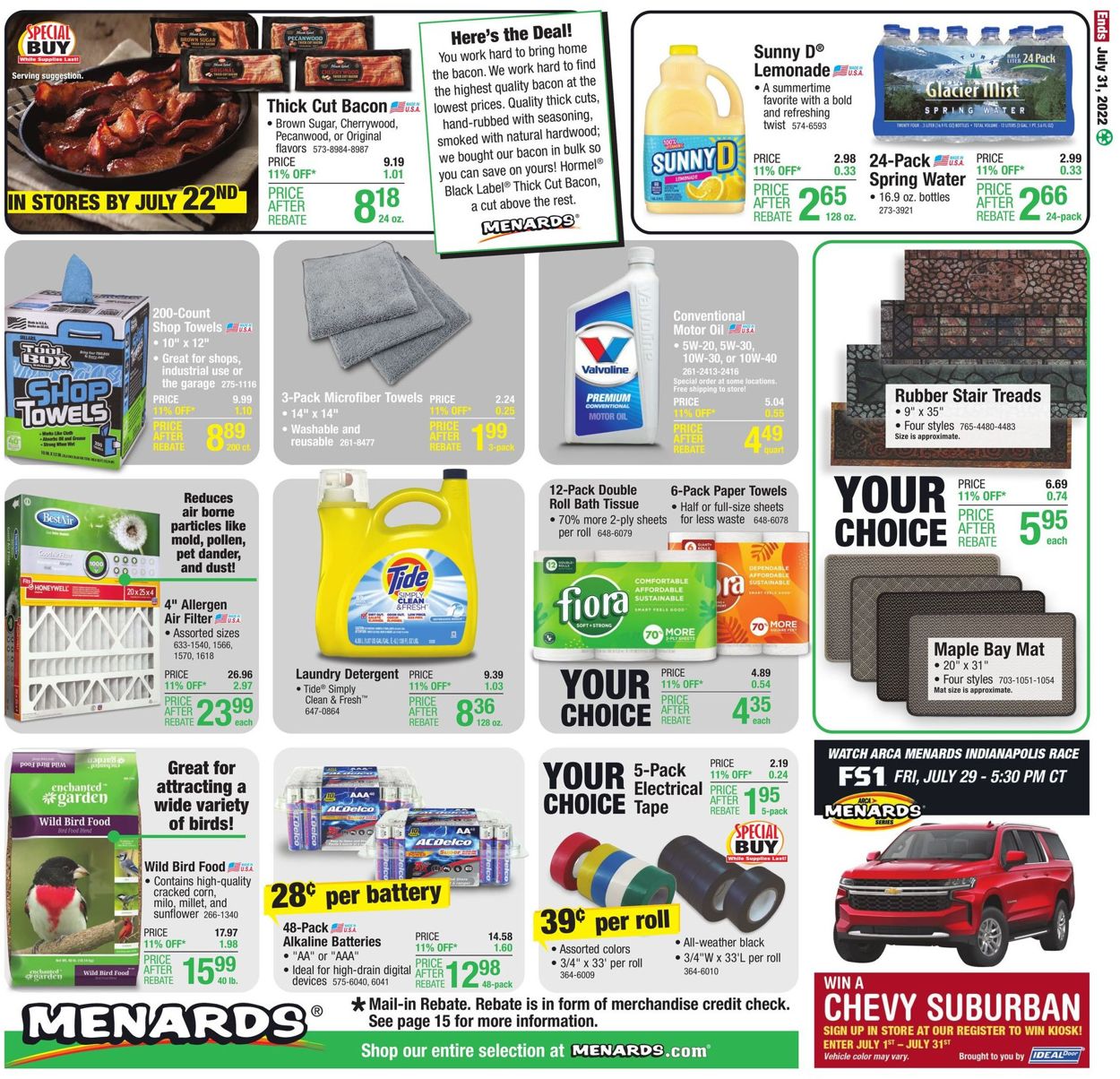 Menards Weekly Ad Circular - valid 07/21-07/31/2022 (Page 22)