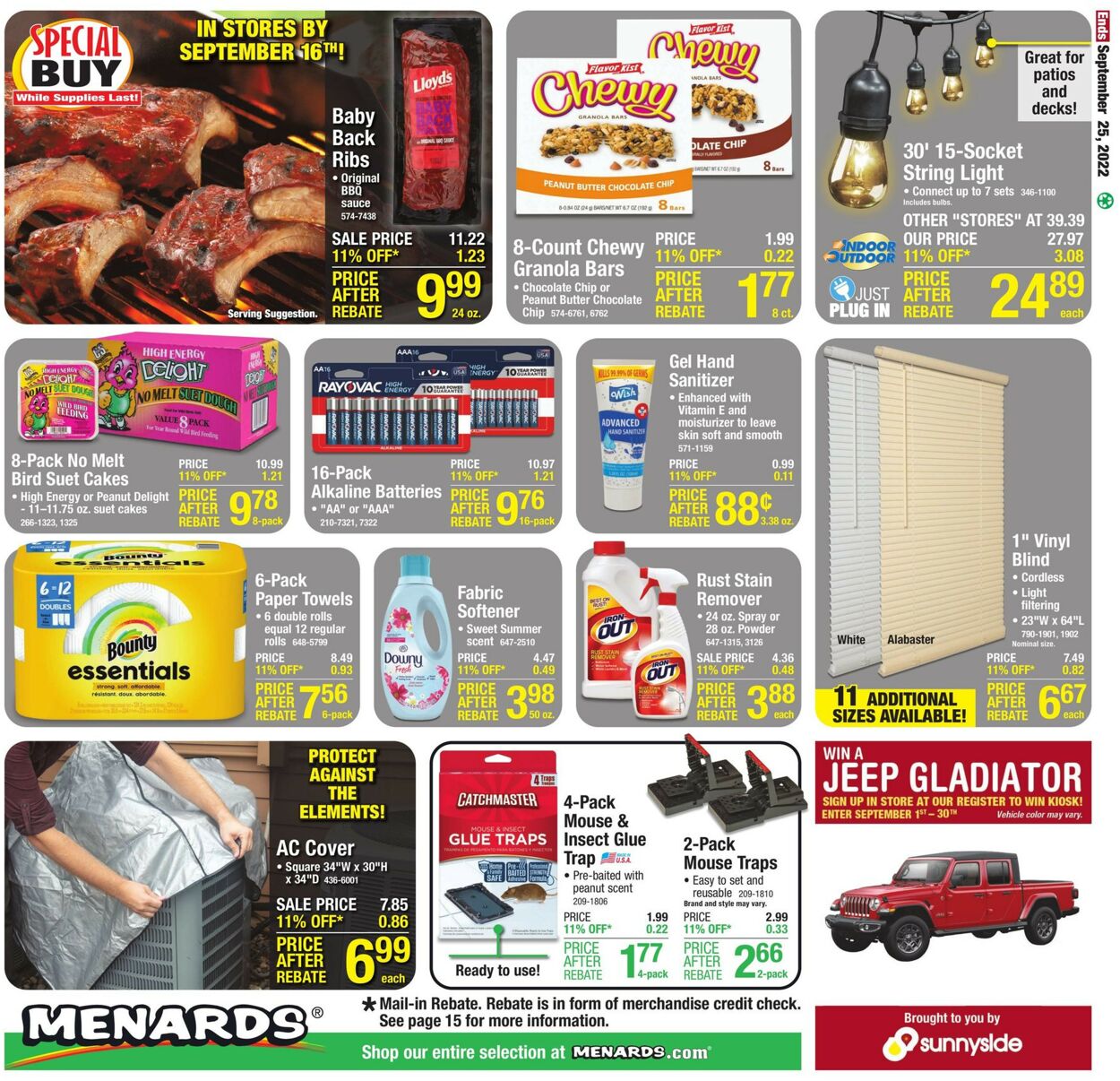 Menards Weekly Ad Circular - valid 09/14-09/25/2022 (Page 21)