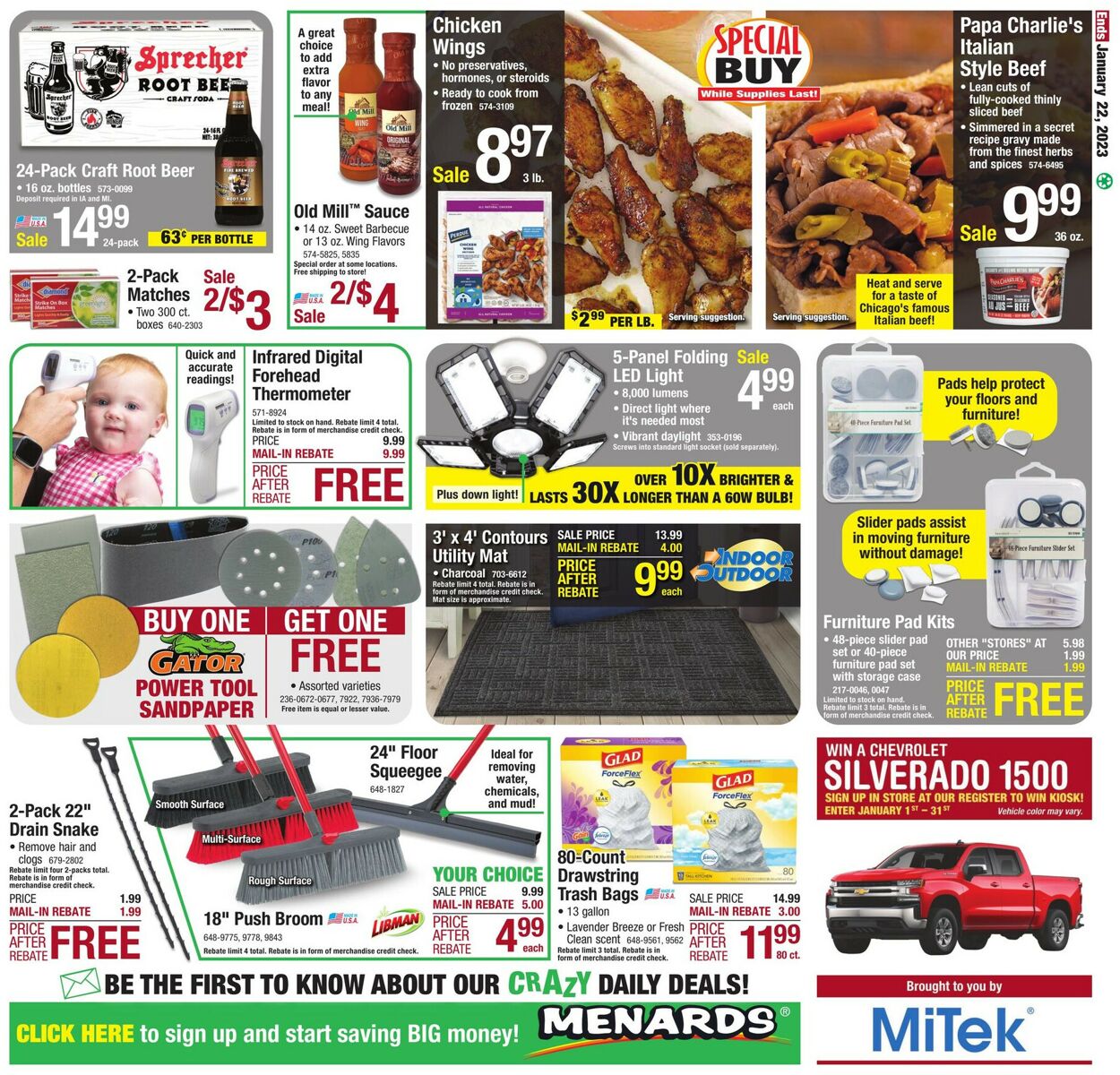 Menards Weekly Ad Circular - valid 01/15-01/22/2023 (Page 26)