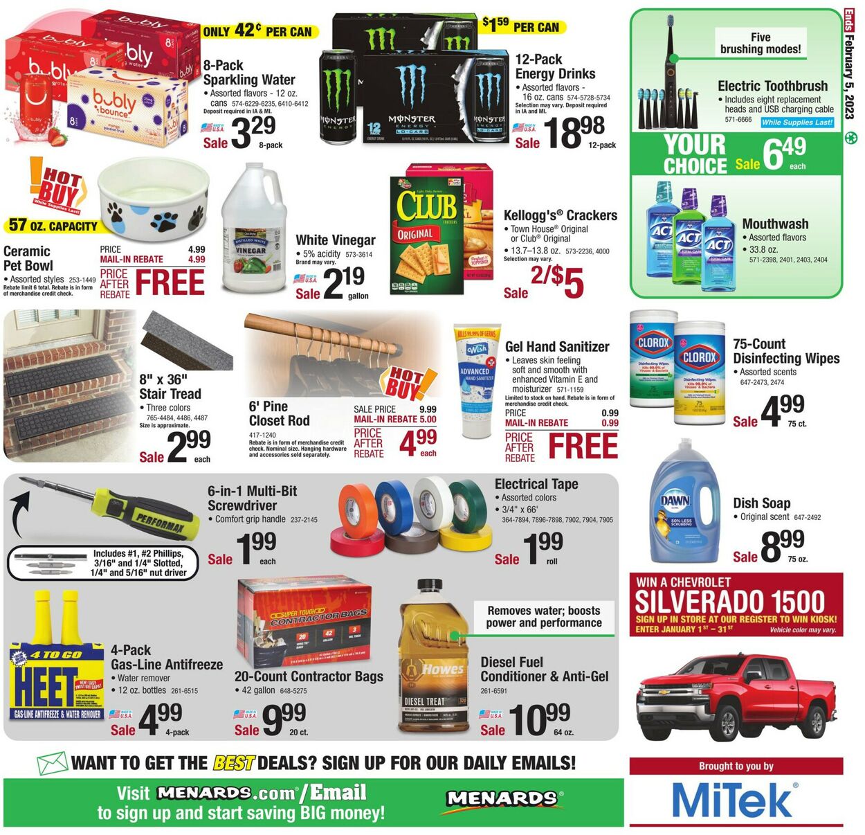 Menards Weekly Ad Circular - valid 01/18-02/05/2023 (Page 25)