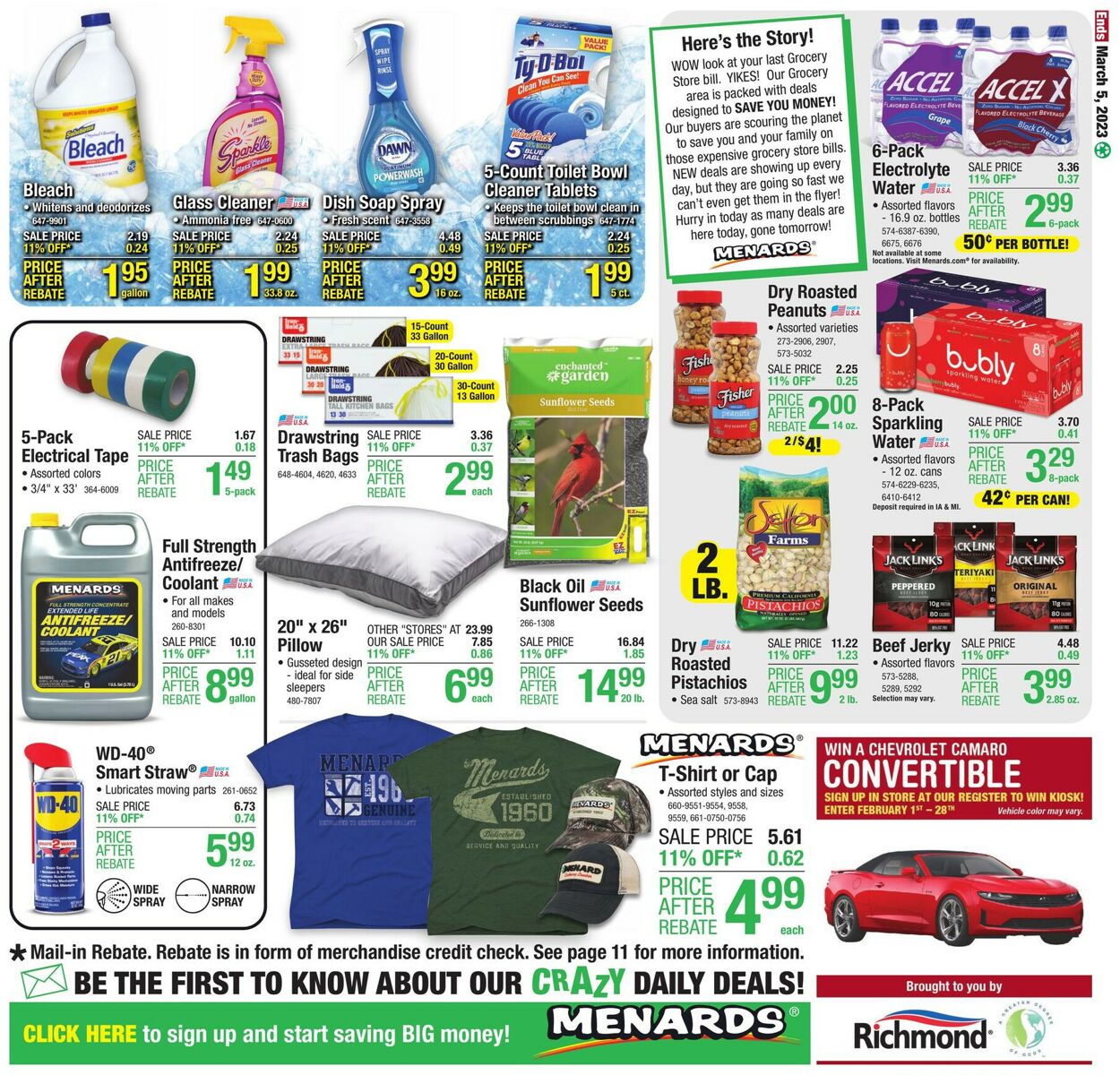 Menards Weekly Ad Circular - valid 02/22-03/05/2023 (Page 19)
