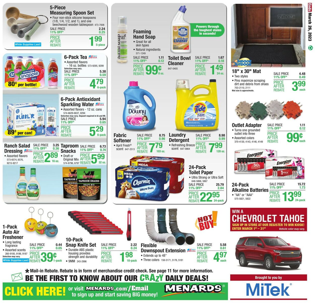 Menards Weekly Ad Circular - valid 03/14-03/26/2023 (Page 22)