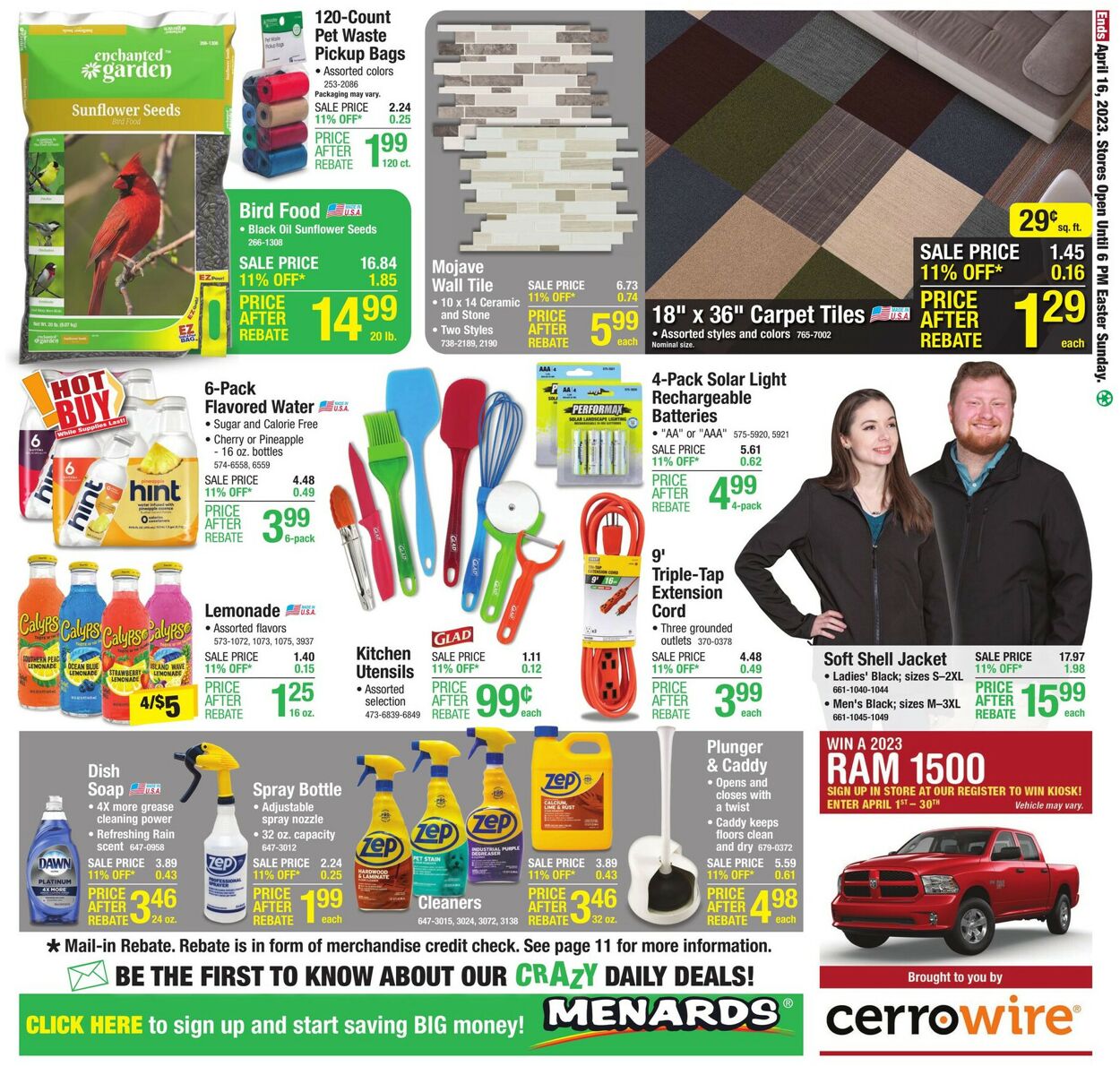 Menards Weekly Ad Circular - valid 04/05-04/16/2023 (Page 23)