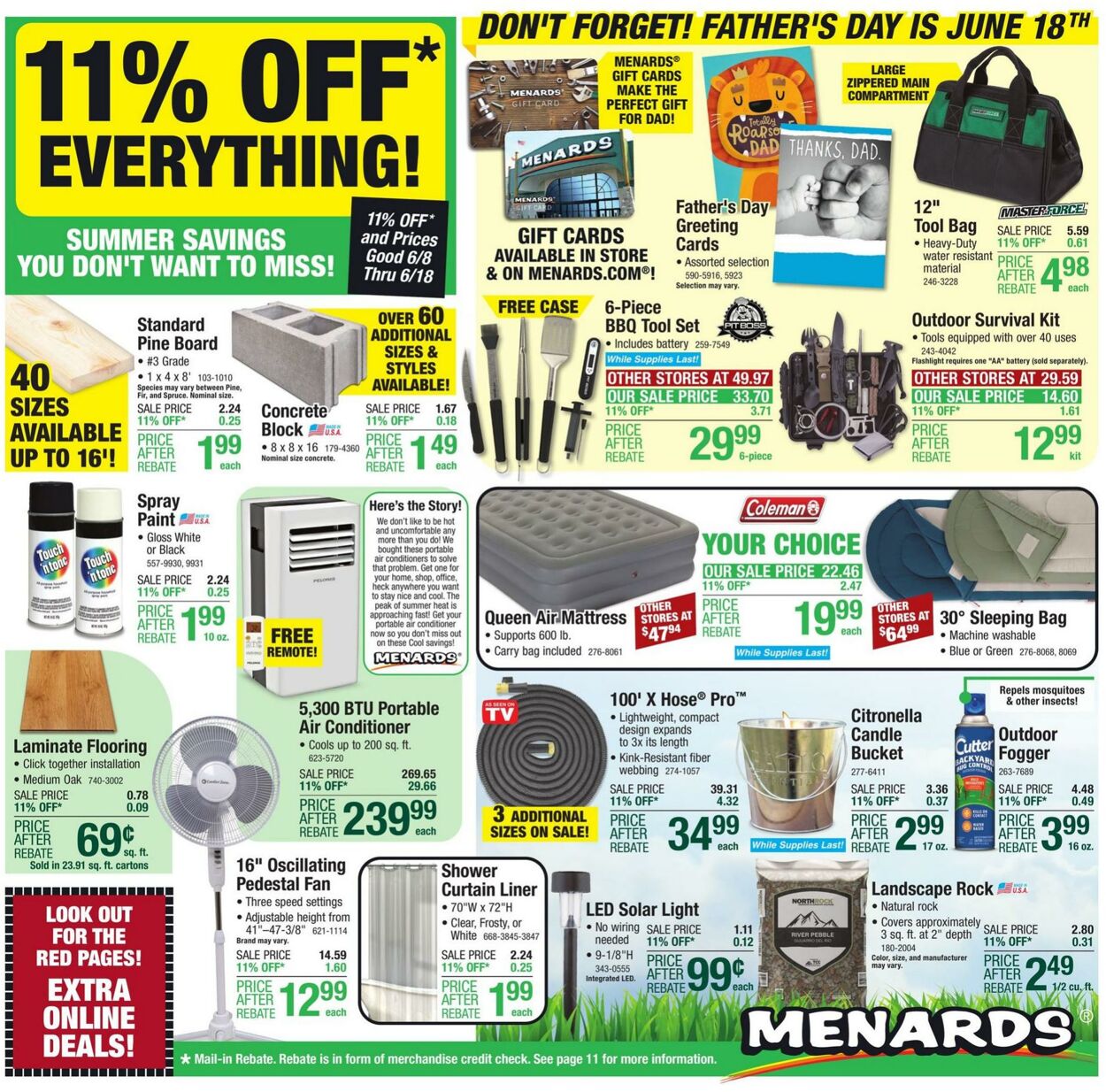 Menards Weekly Ad Circular - valid 06/08-06/18/2023
