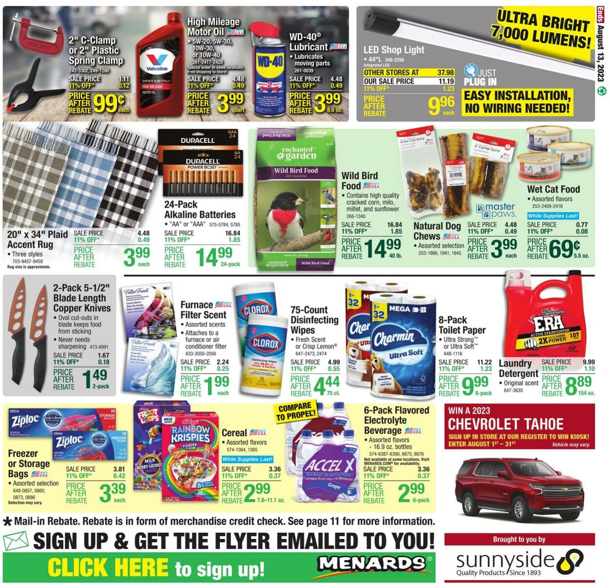 Menards Weekly Ad Circular - valid 08/03-08/13/2023 (Page 23)