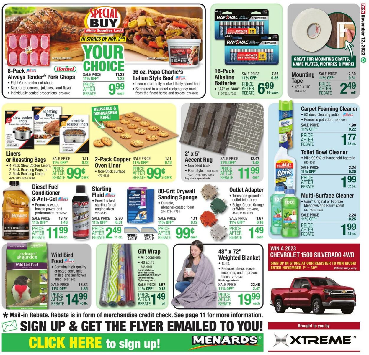 Menards Weekly Ad Circular - valid 11/02-11/12/2023 (Page 25)